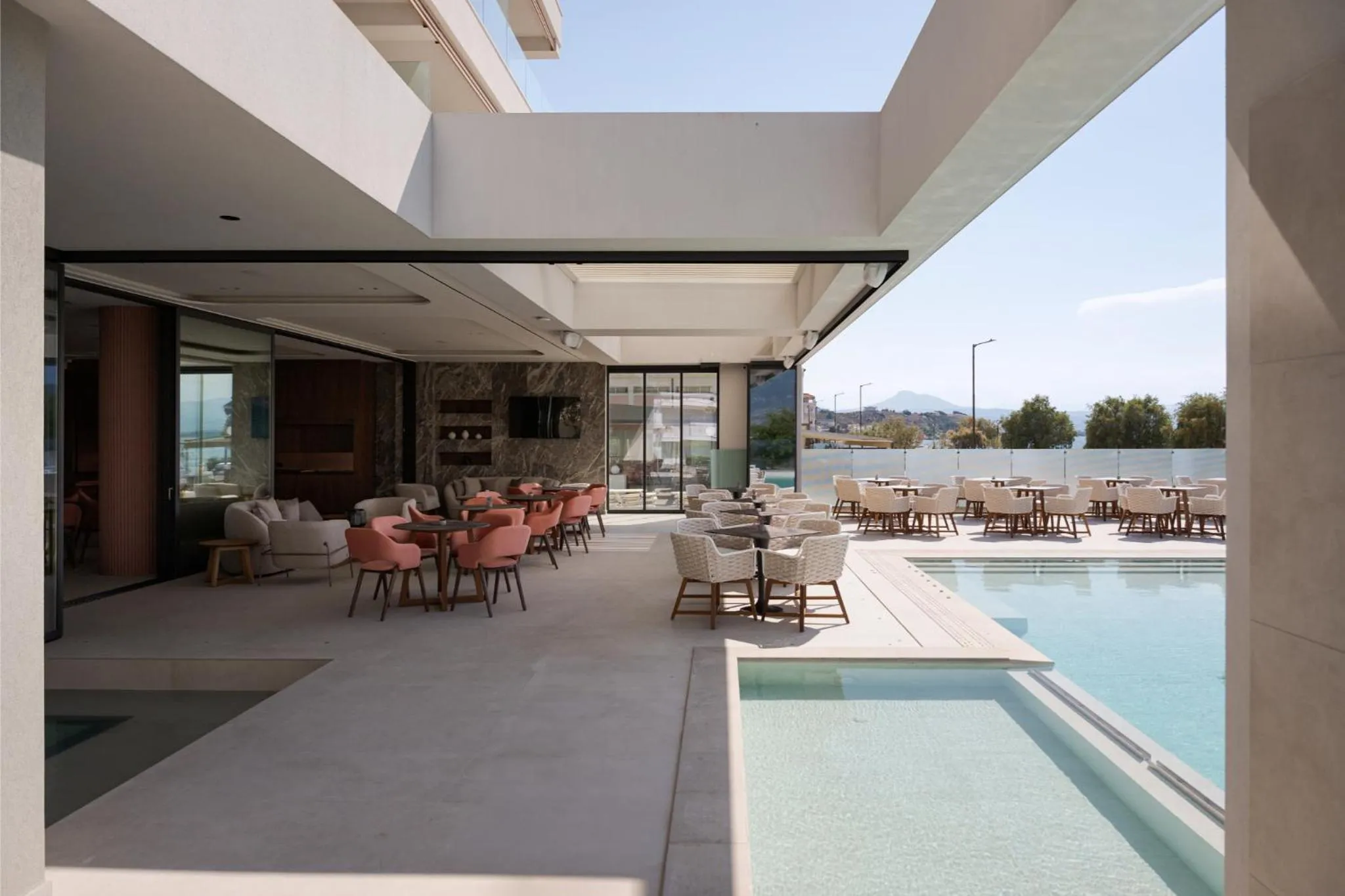 Patio in Avant Blue Boutique Hotel