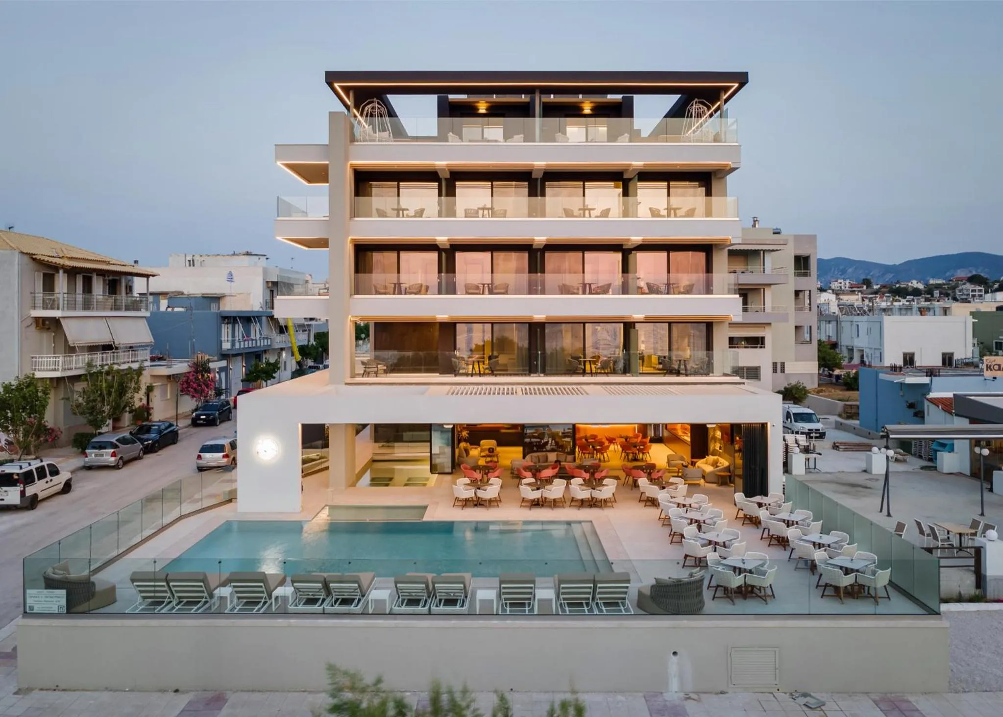 Property building in Avant Blue Boutique Hotel