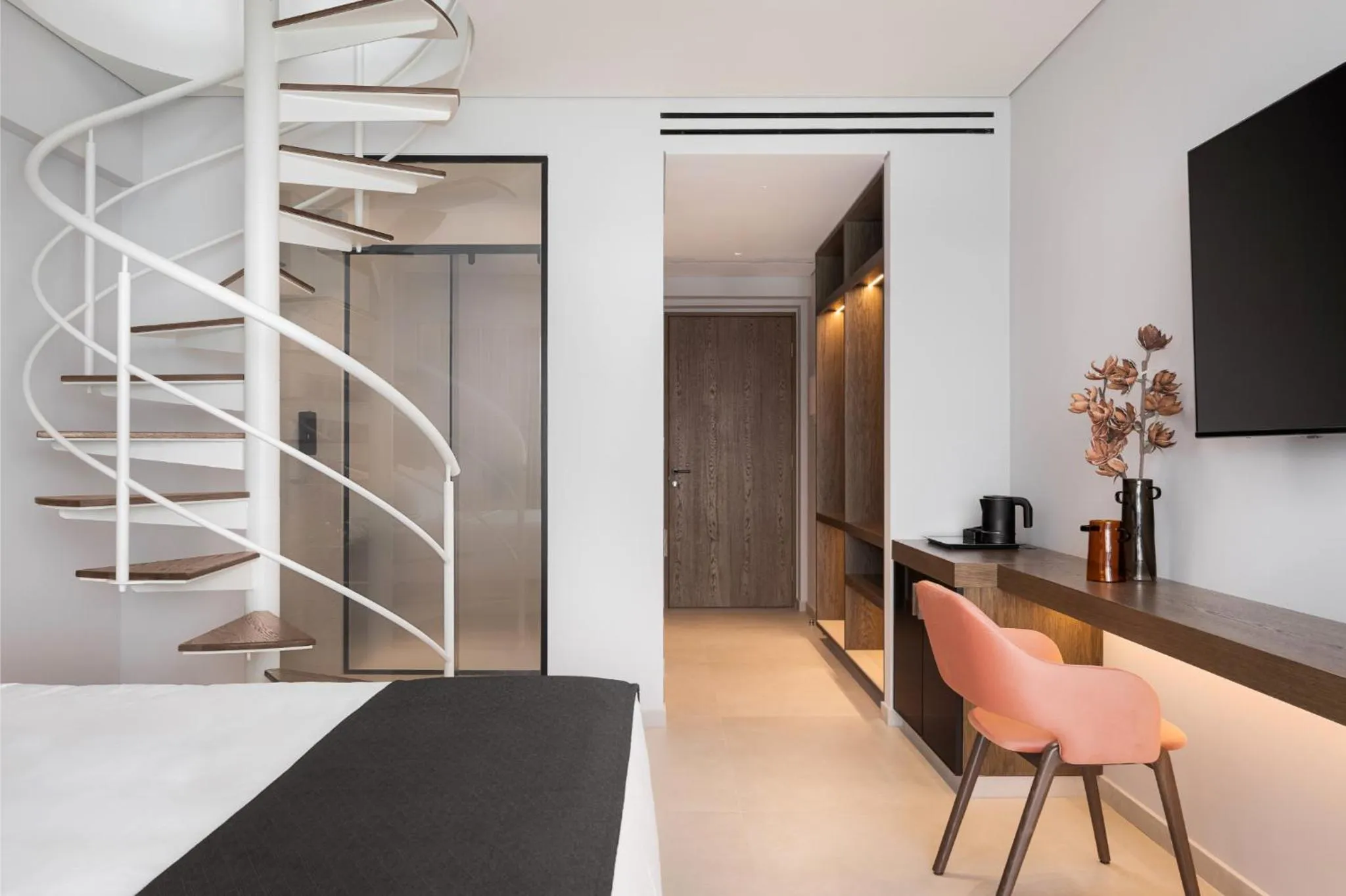 Bed in Avant Blue Boutique Hotel