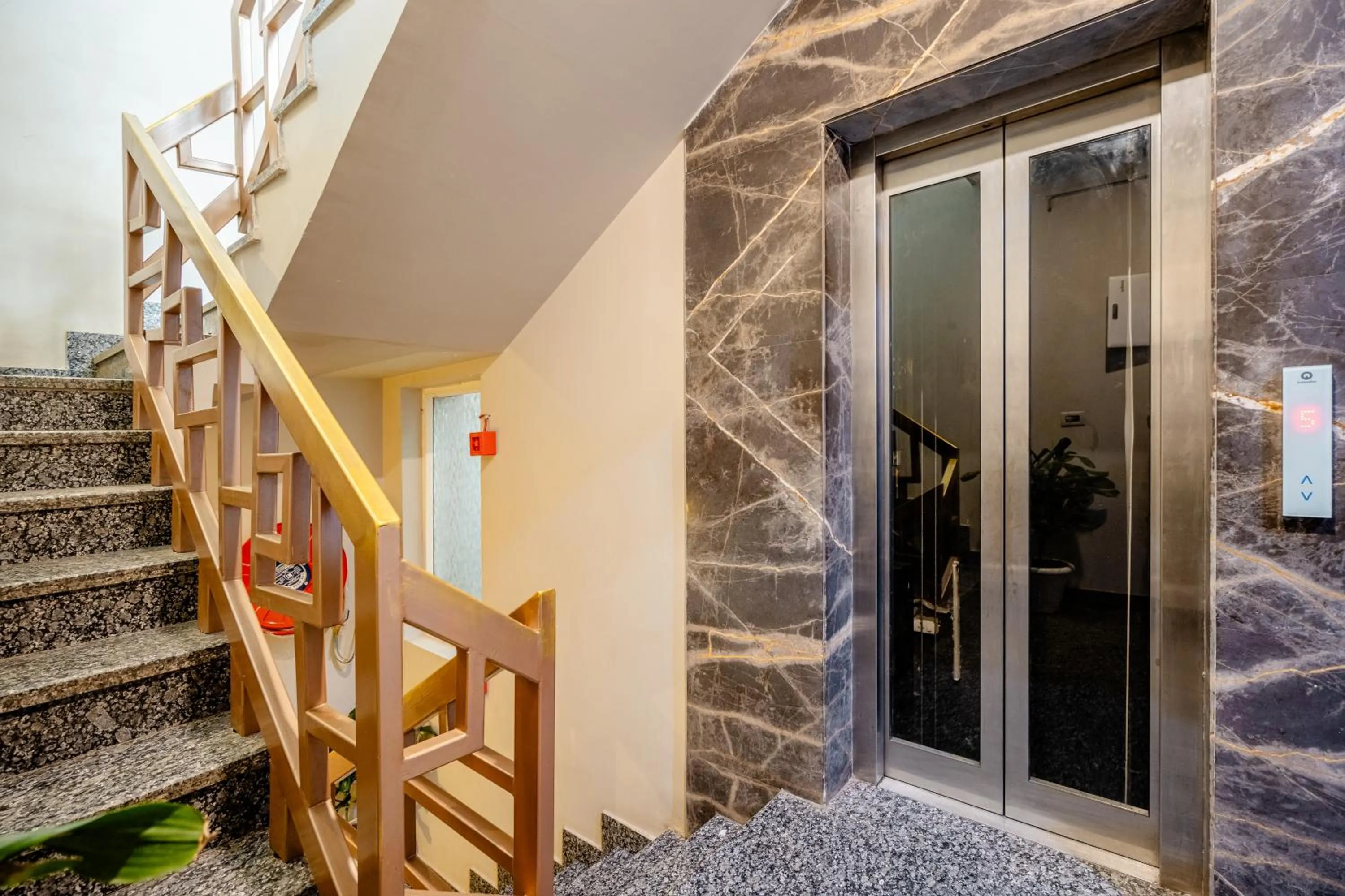 elevator in Lime Tree Hotel - Near Medanta Hospital