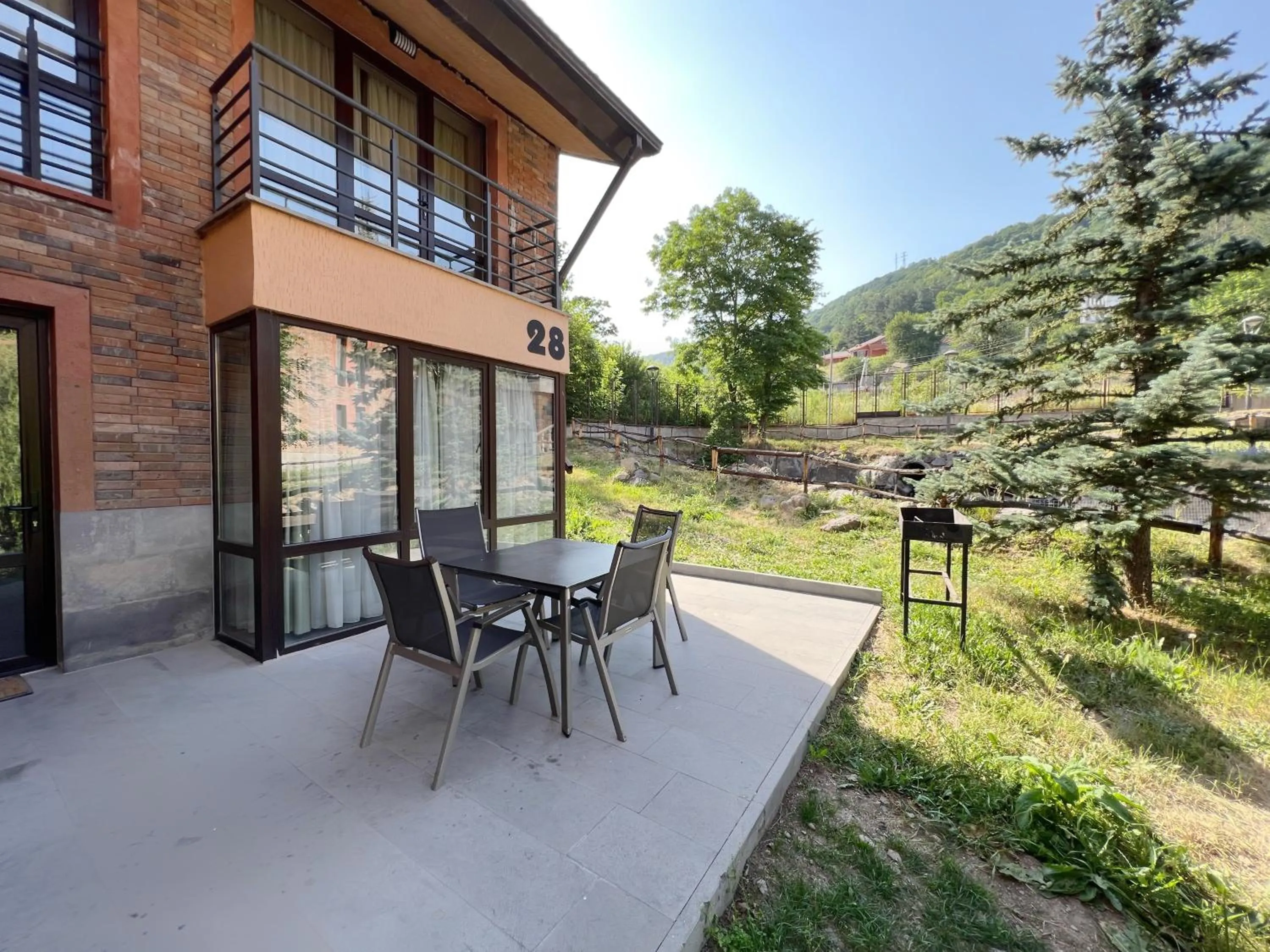 Patio in Teghenis Resort
