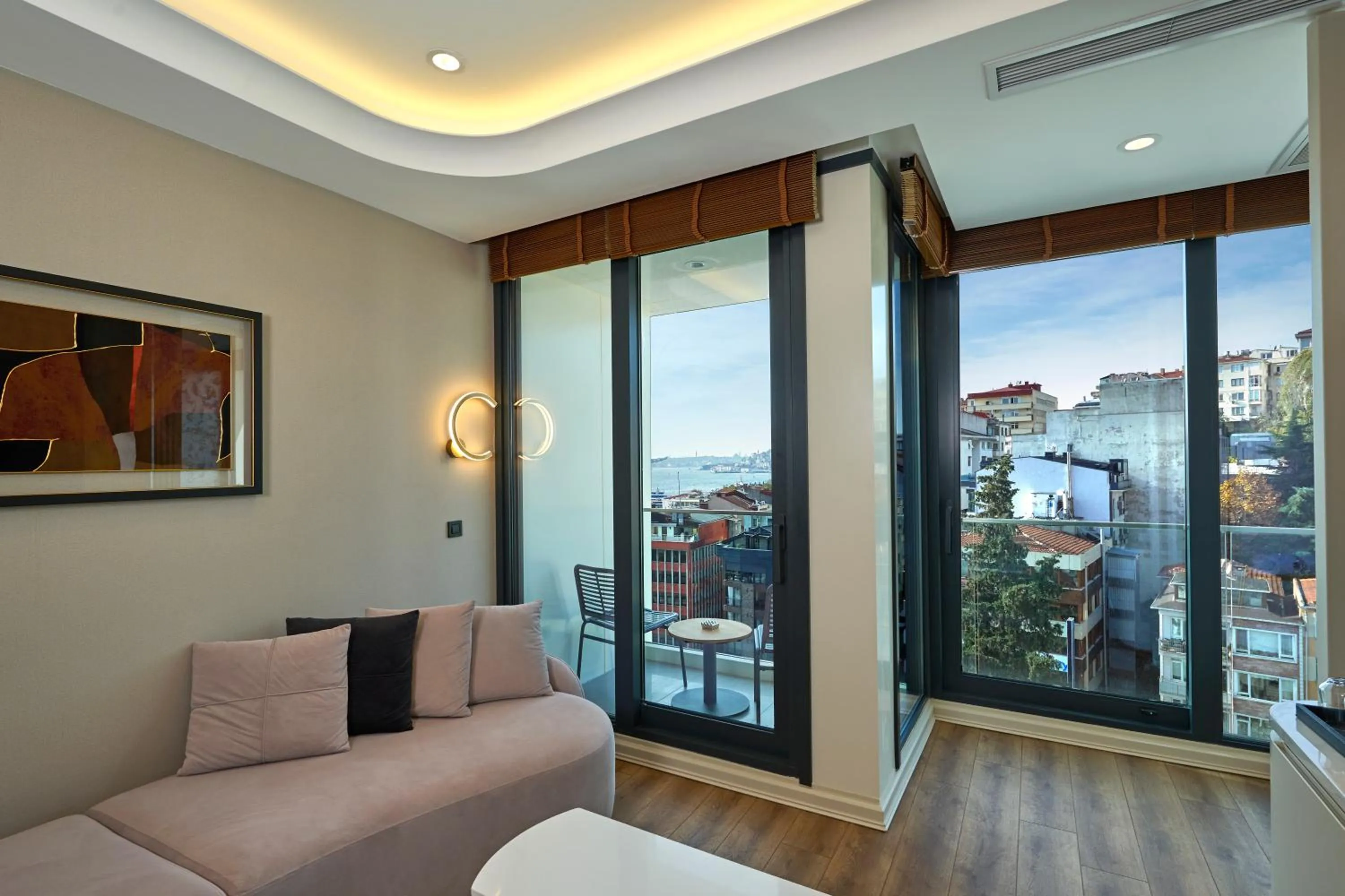 Bed in Çırağan Hotel Bosphorus