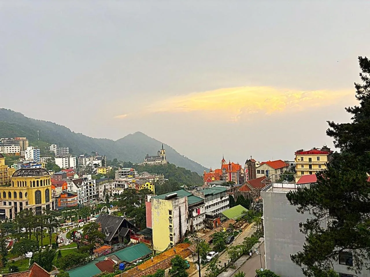 City view in Chân Mây Tam Đảo