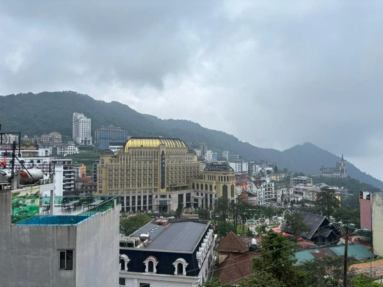 Mountain view in Chân Mây Tam Đảo