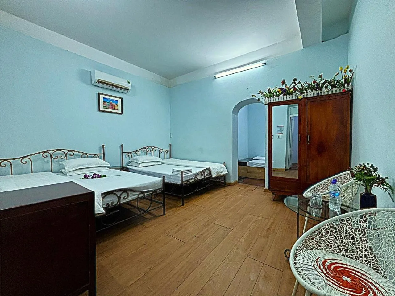 Bedroom, Bed in Chân Mây Tam Đảo