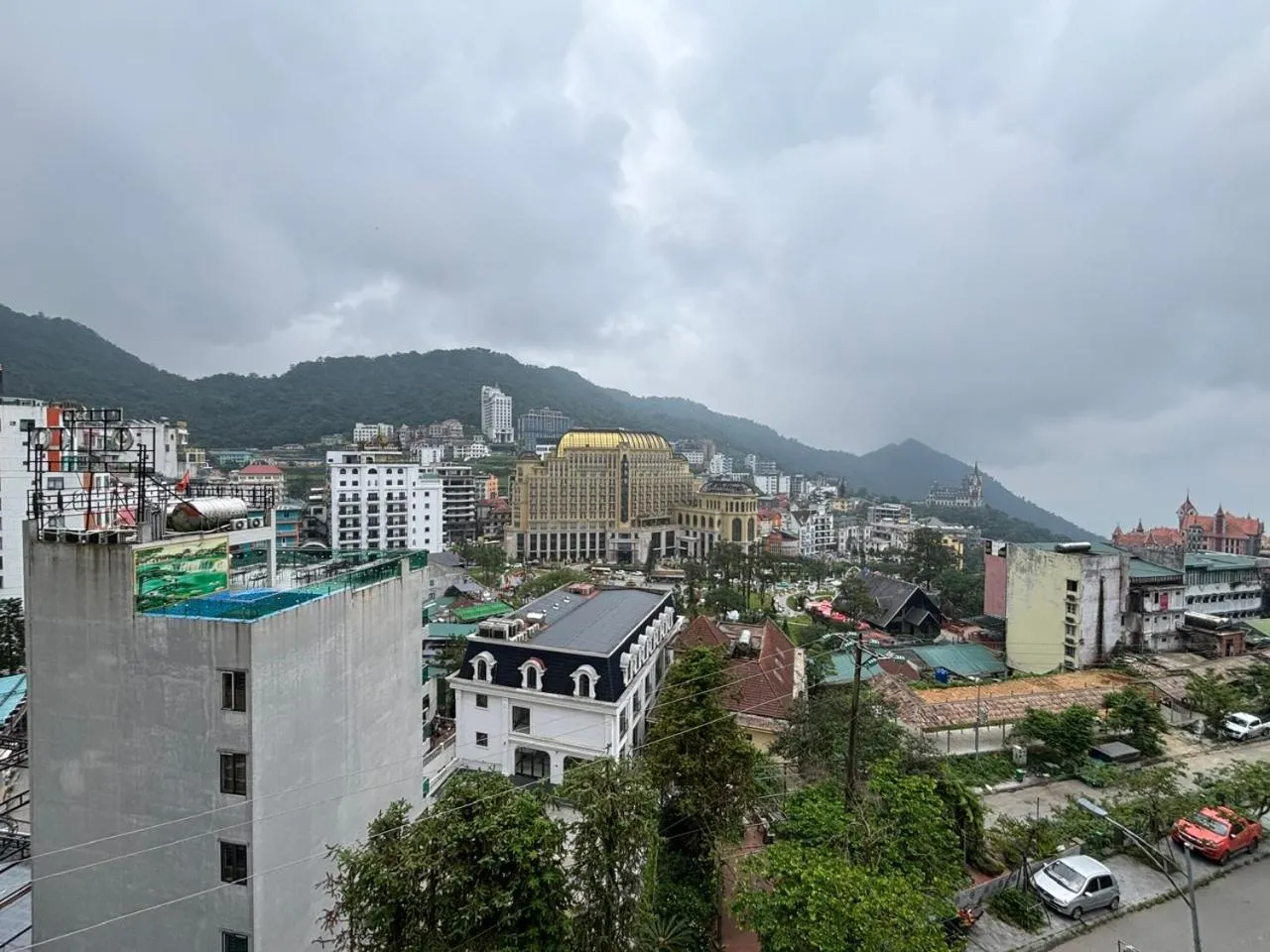 Mountain view in Chân Mây Tam Đảo