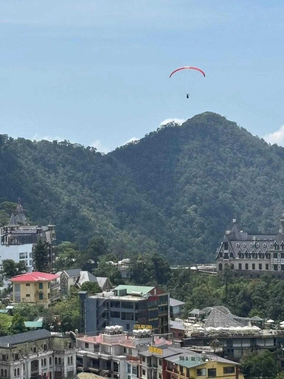 Mountain view in Chân Mây Tam Đảo