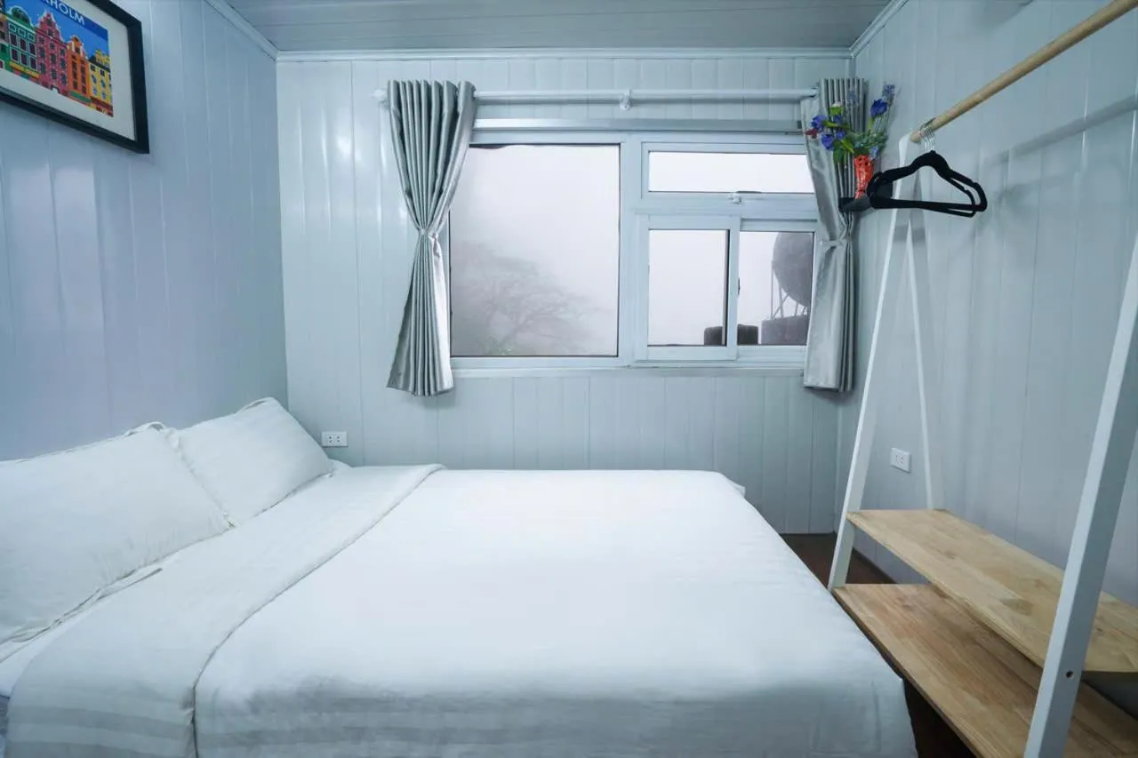 Bedroom, Bed in Chân Mây Tam Đảo