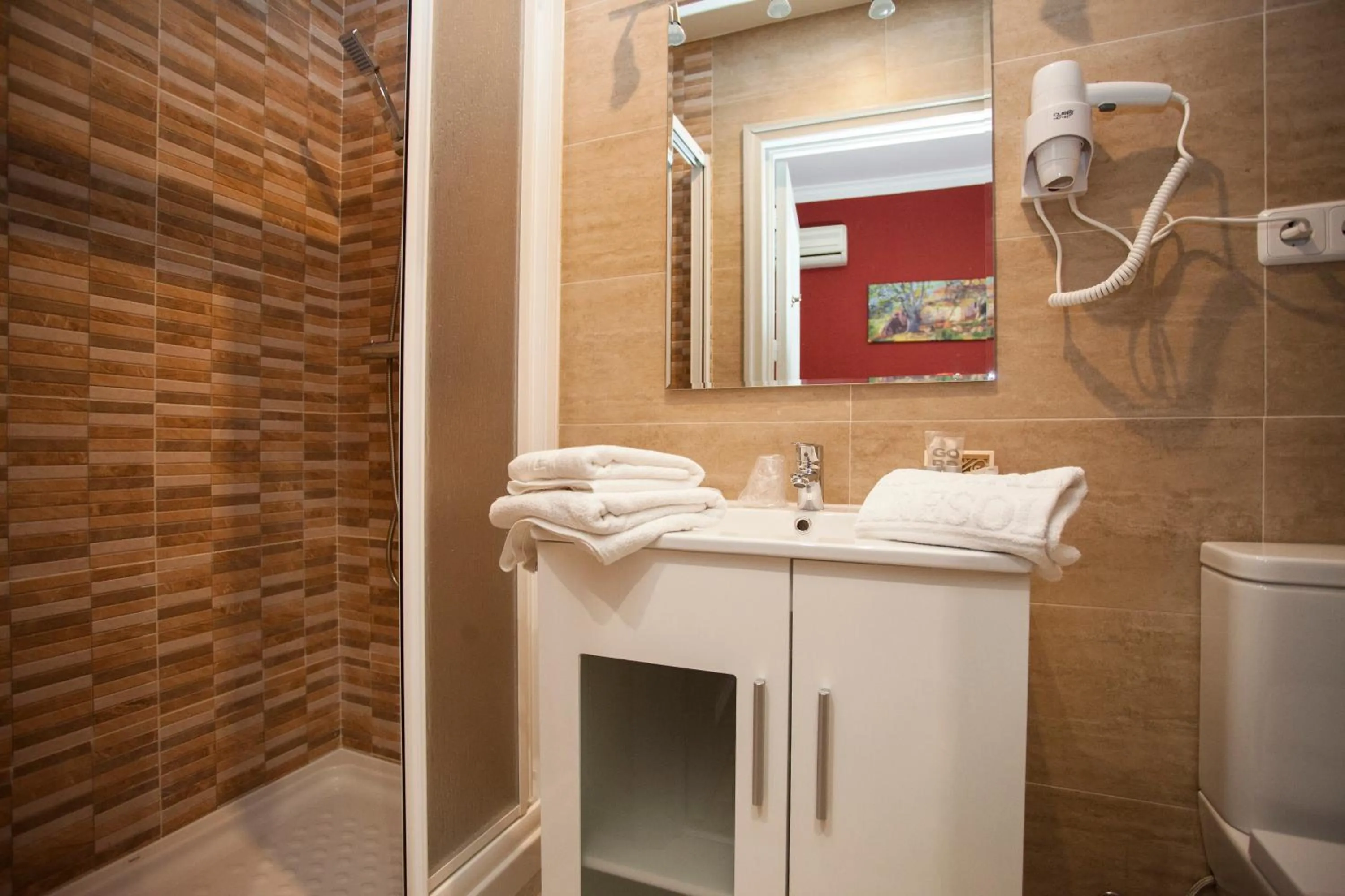 Toilet in Hostal Aresol