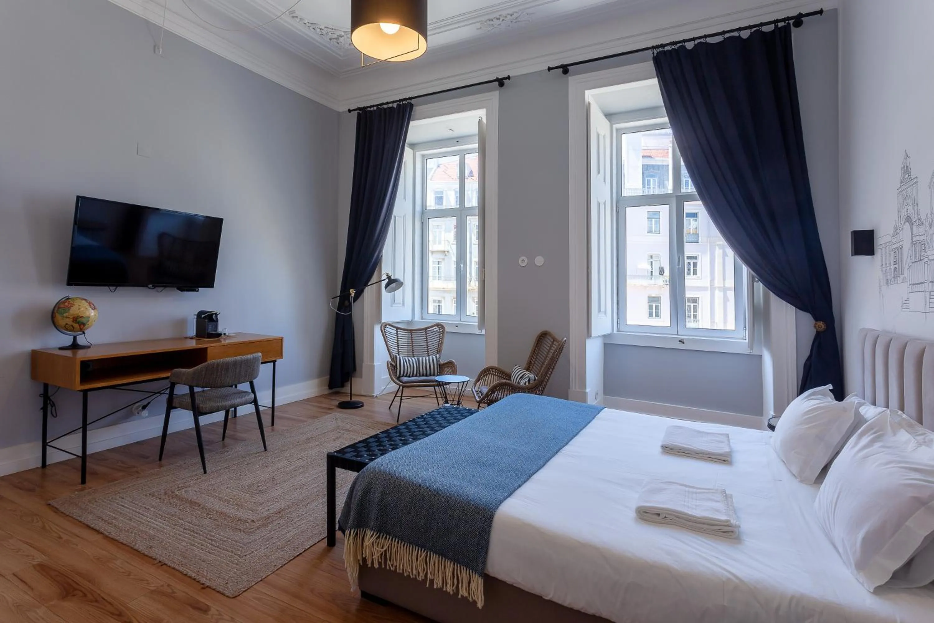 Bedroom, Bed in Lisbon Check-In Guesthouse