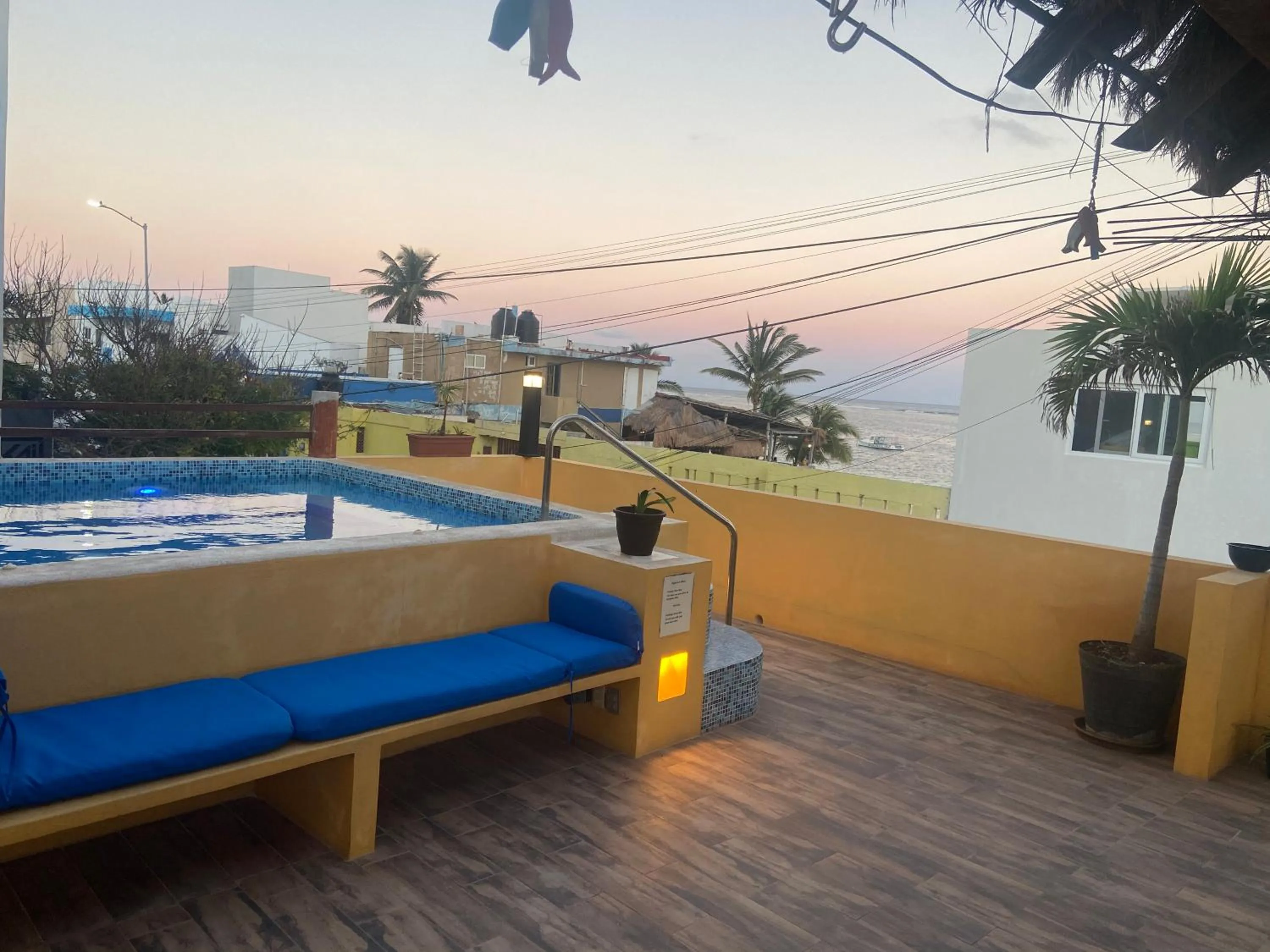 Patio in Casa Velero Puerto Morelos