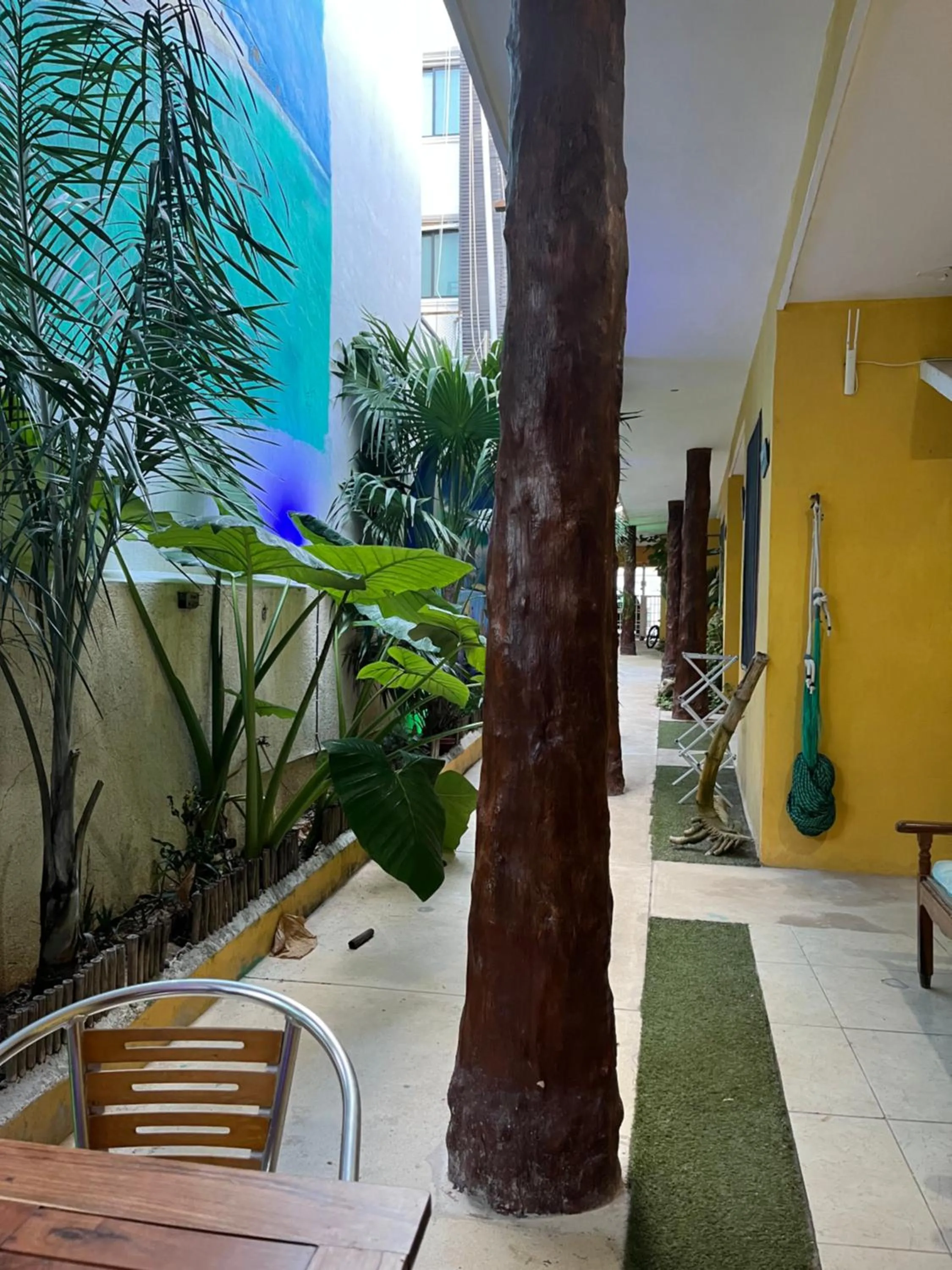 Patio in Casa Velero Puerto Morelos