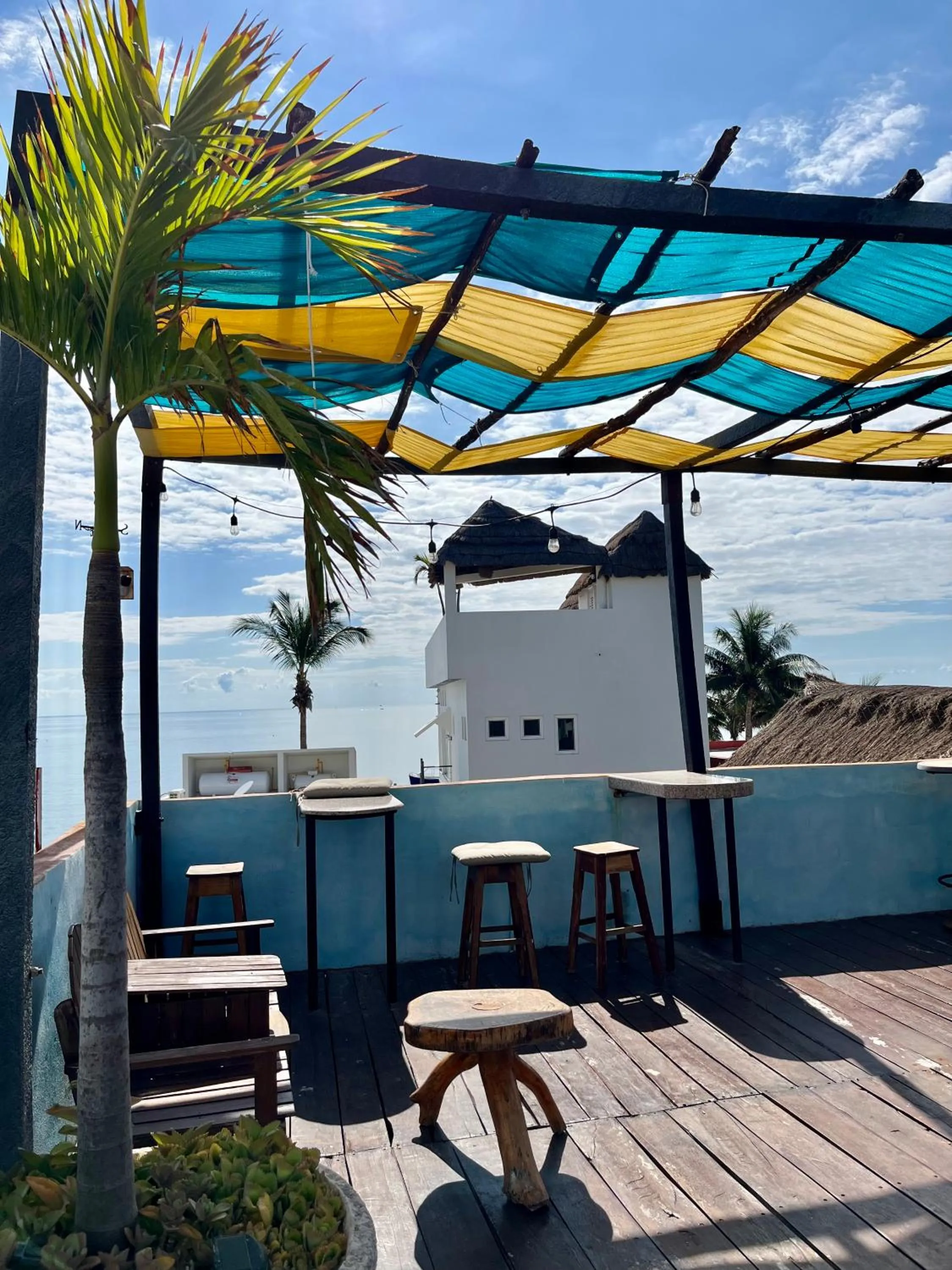 Patio in Casa Velero Puerto Morelos