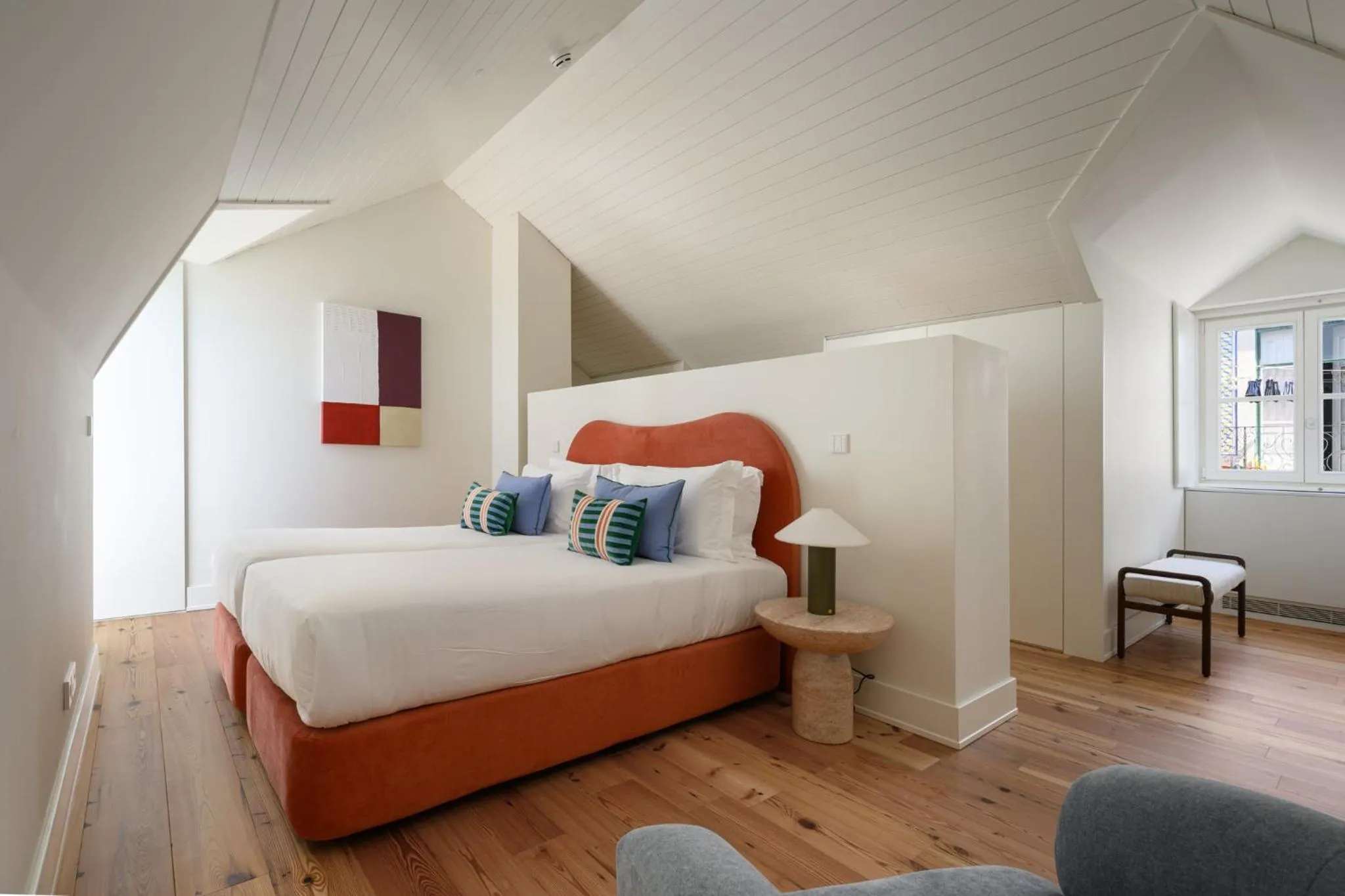 Bedroom, Bed in Casagrand Luxury Apartments Lisboa