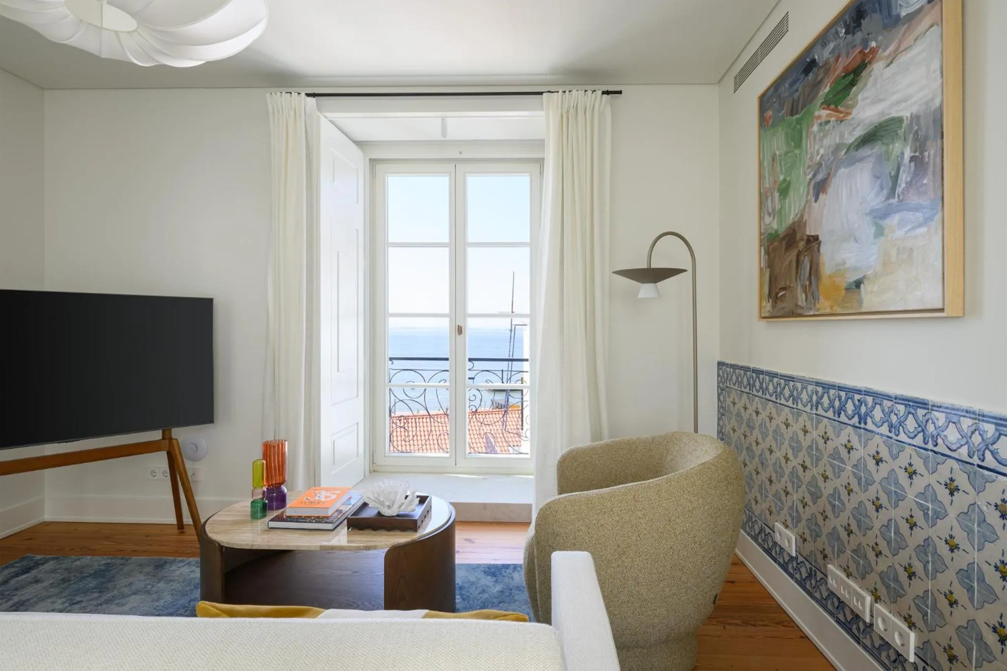 Living room in Casagrand Luxury Apartments Lisboa