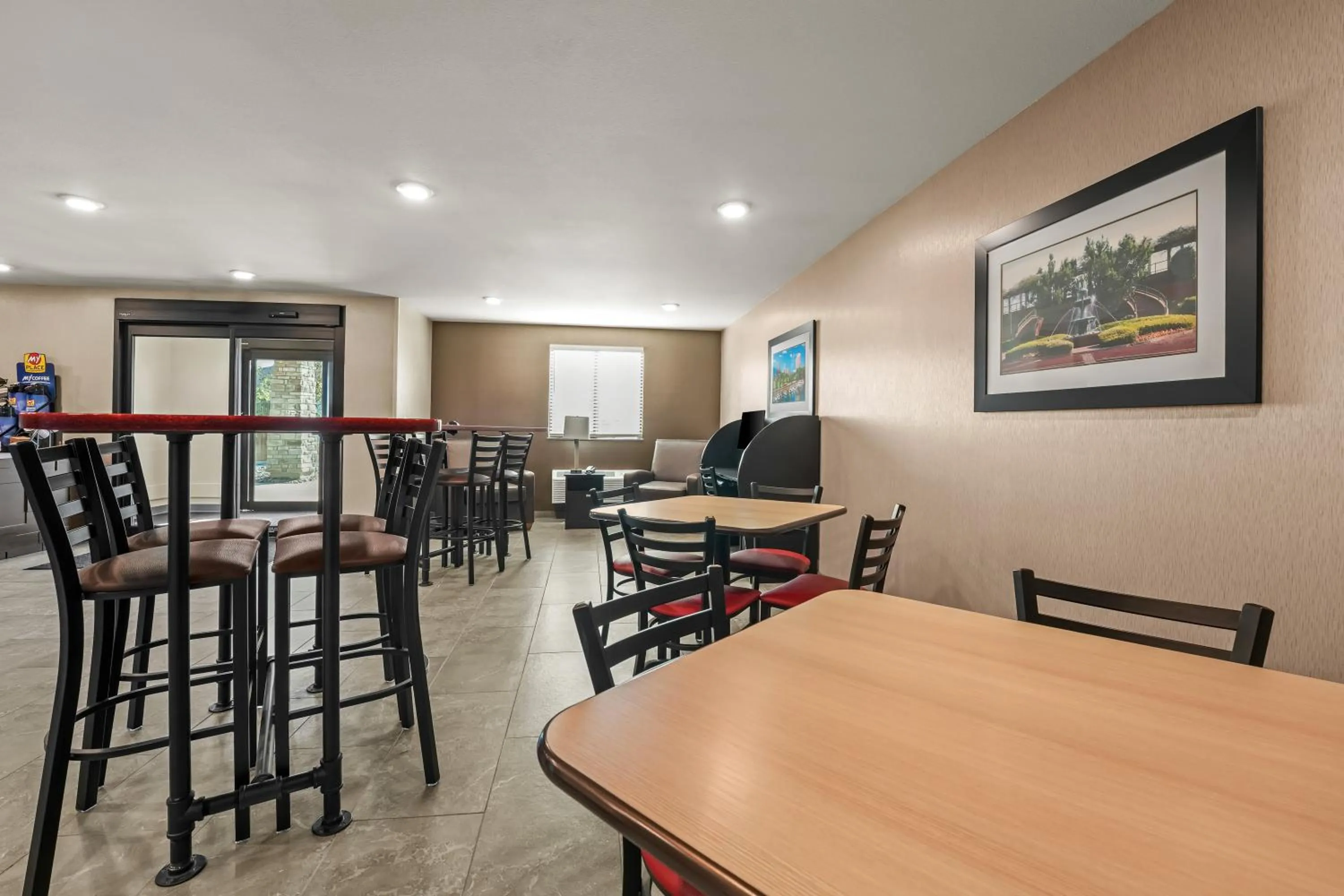 Lobby or reception in My Place Hotel-Augusta, GA