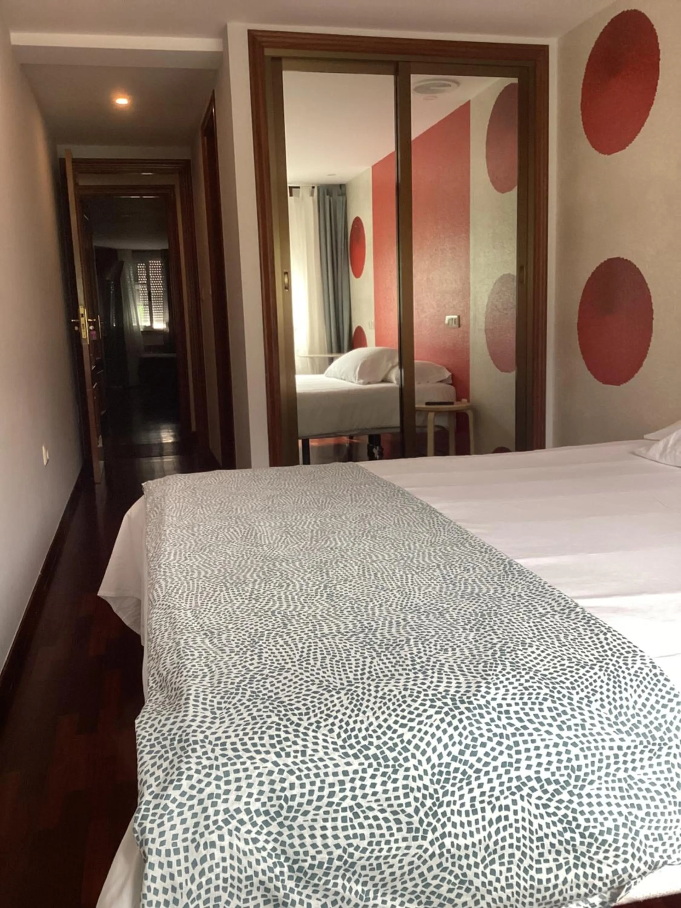 Bed in Saudade Hostal Cafetería