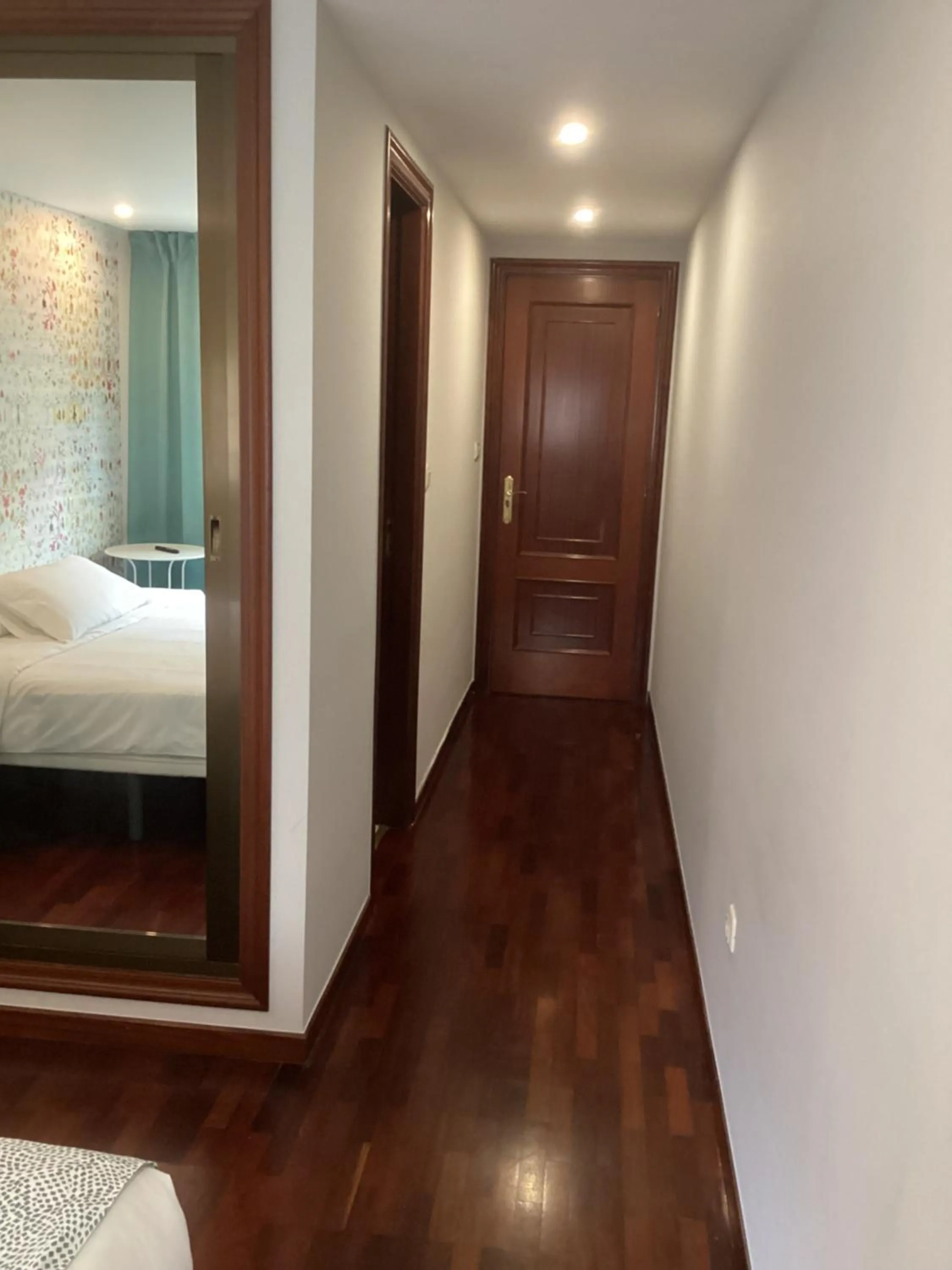 Bed in Saudade Hostal Cafetería