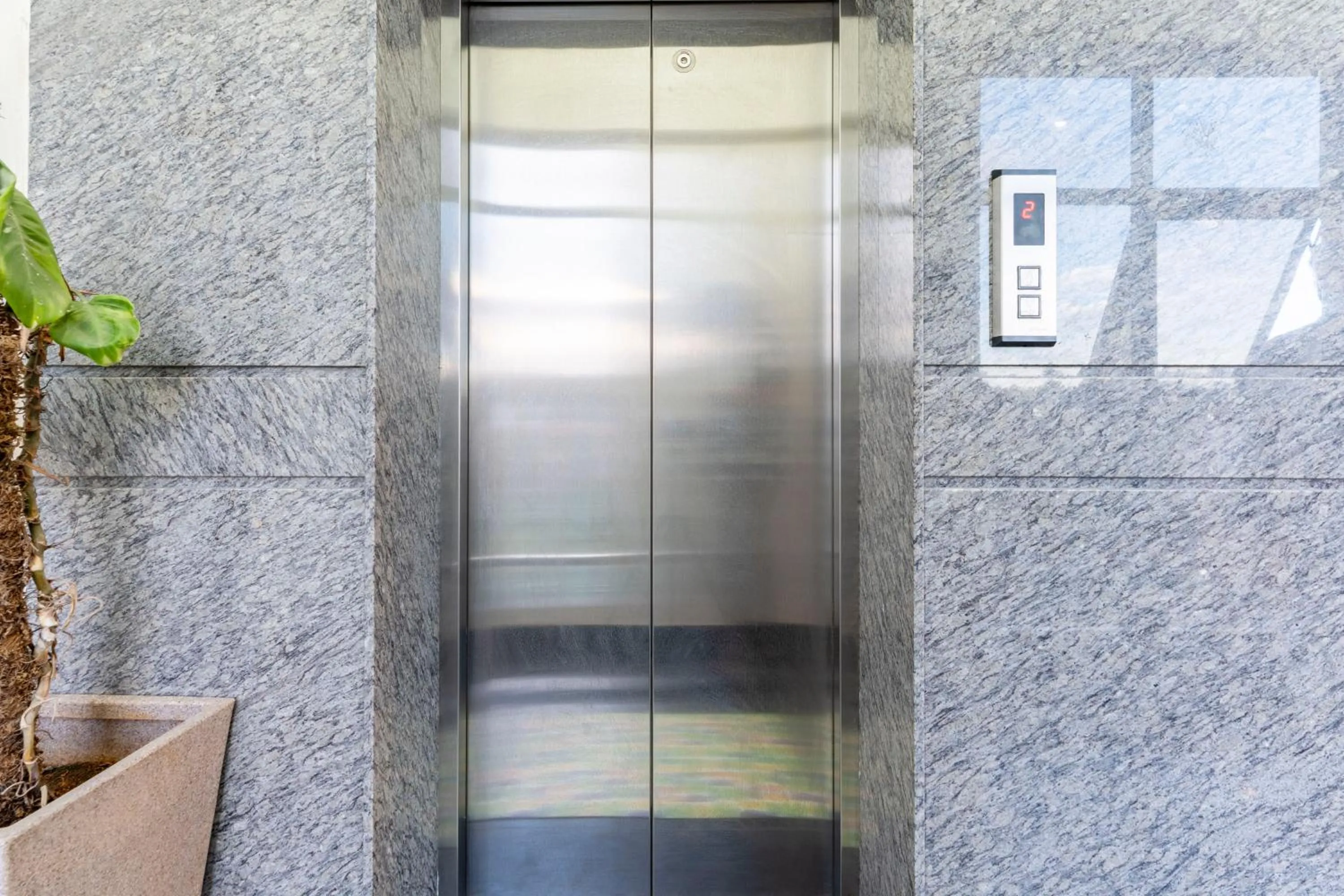 elevator in Treebo Silent Woods