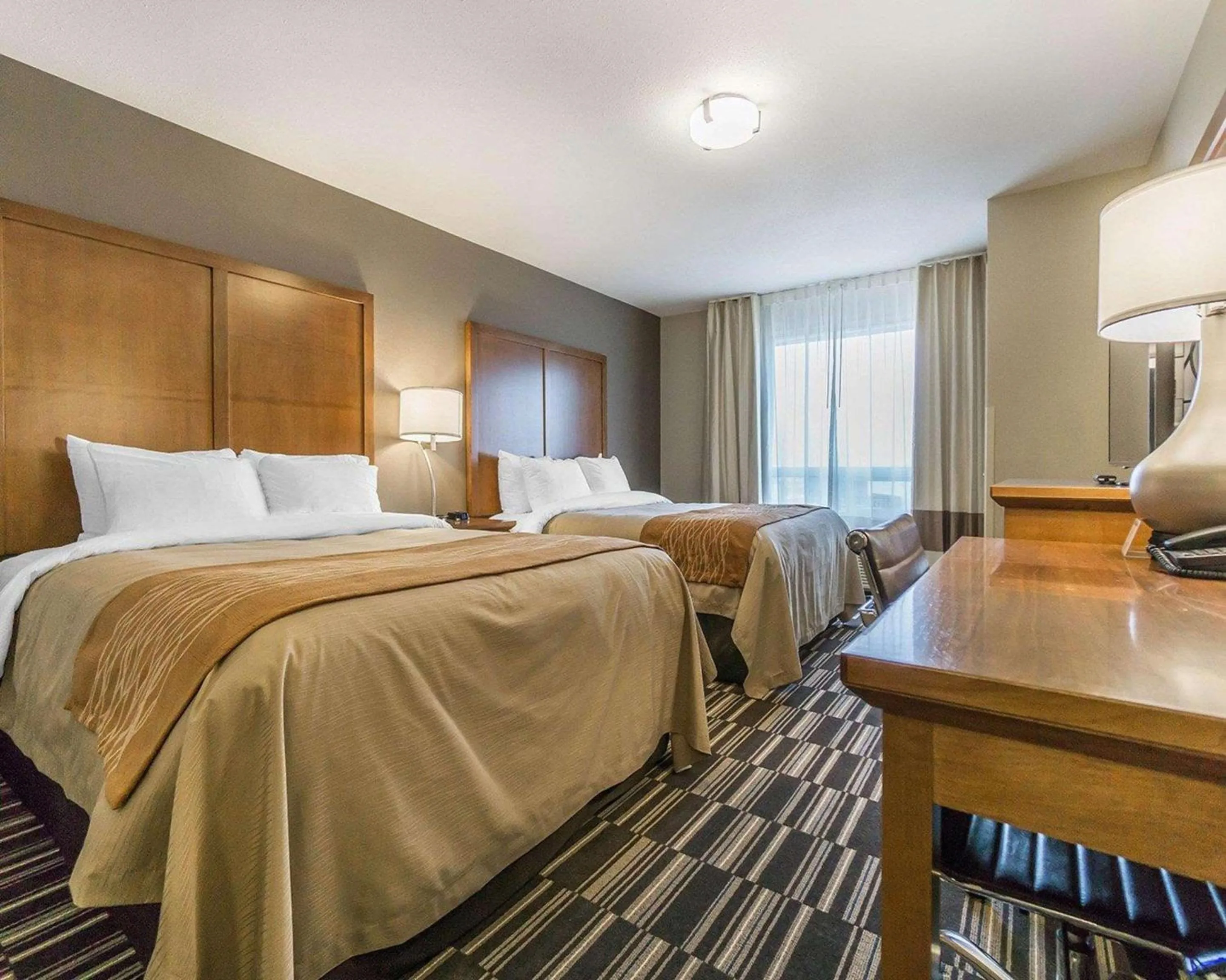 Bedroom, Bed in Comfort Inn & Suites Edmonton International Airport