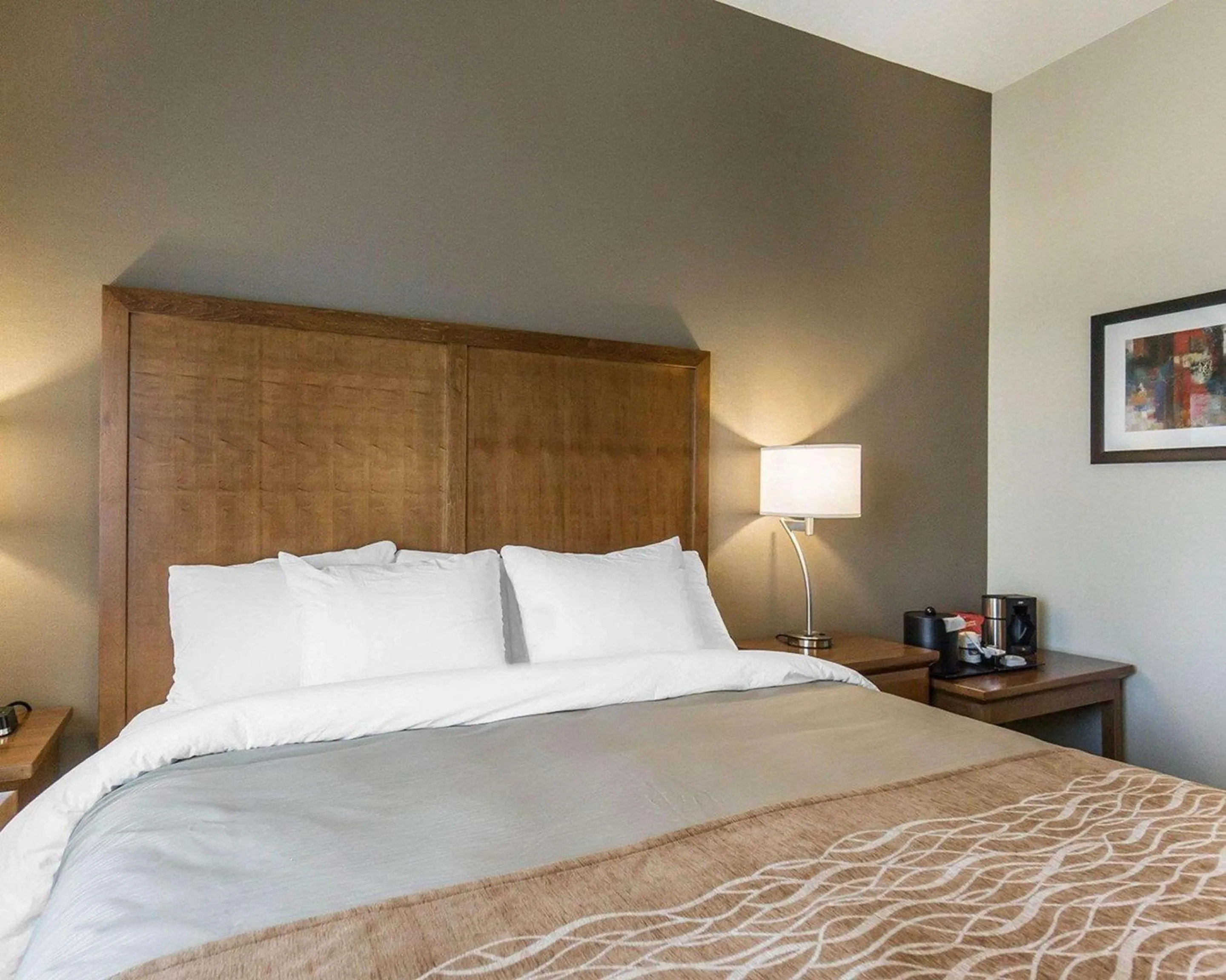 Bedroom, Bed in Comfort Inn & Suites Edmonton International Airport