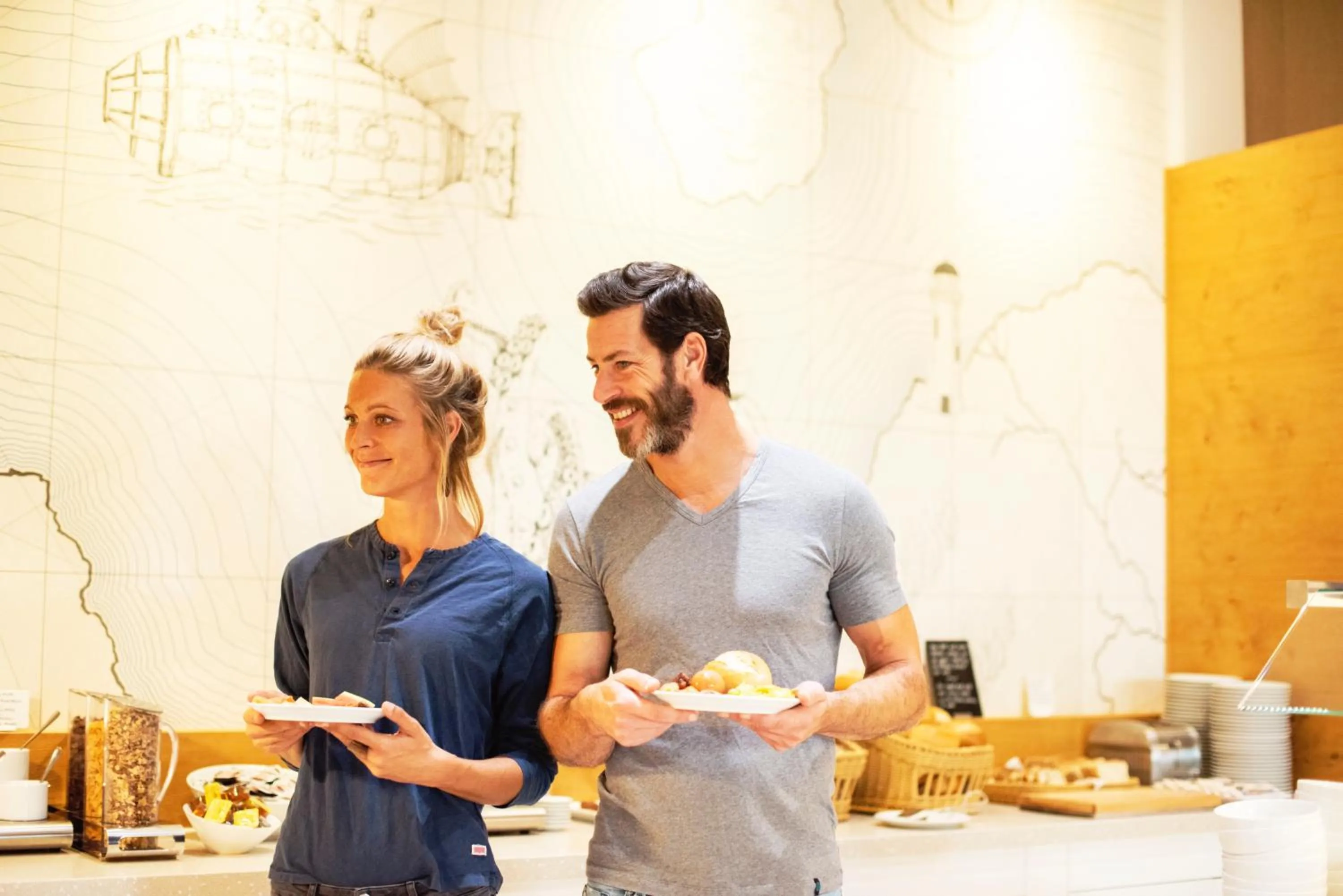 Breakfast in Hotel Hafenspeicher