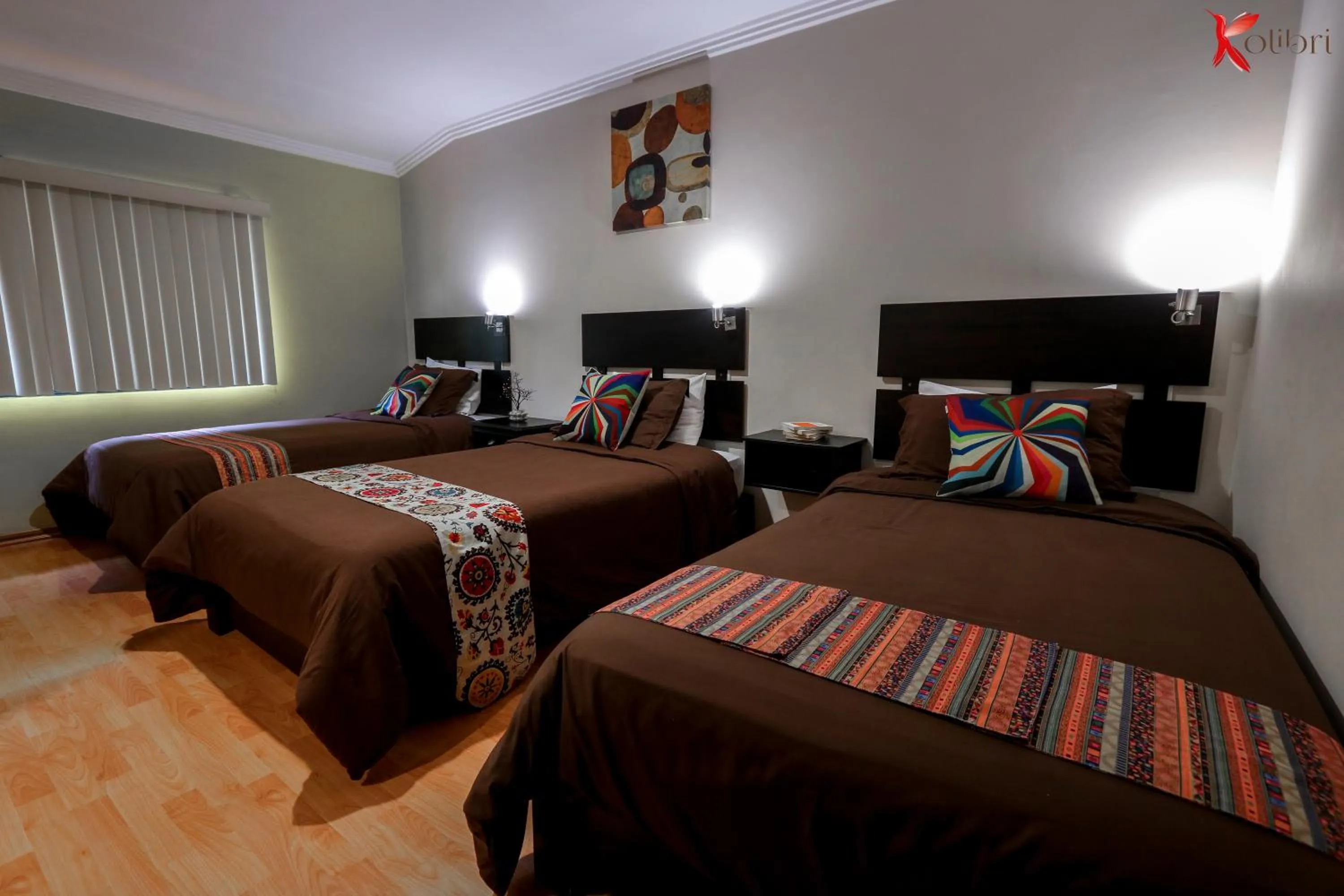 Bed in Hostal Kolibri B&B