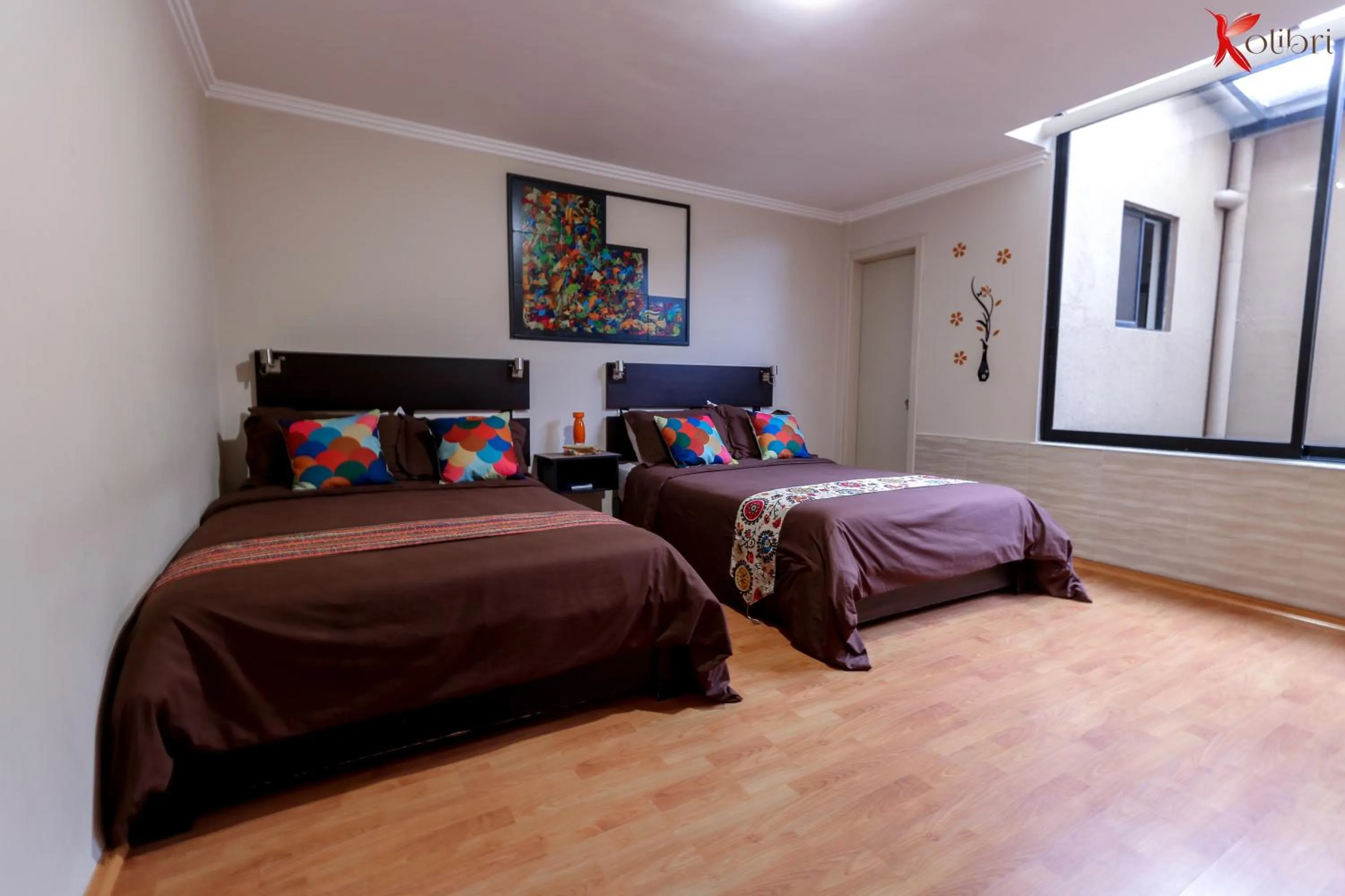 Bed in Hostal Kolibri B&B