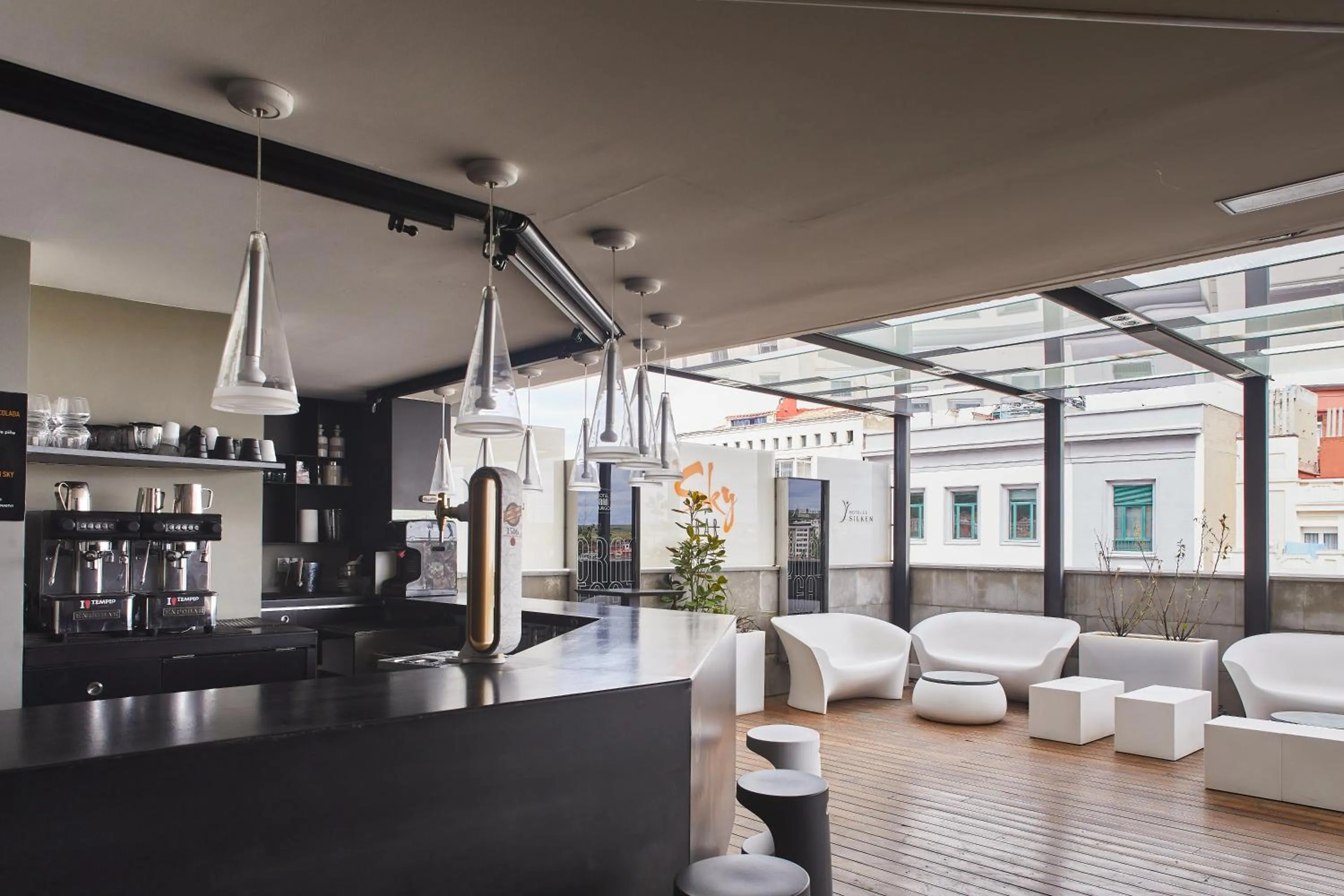 Balcony/Terrace in Silken Gran Teatro