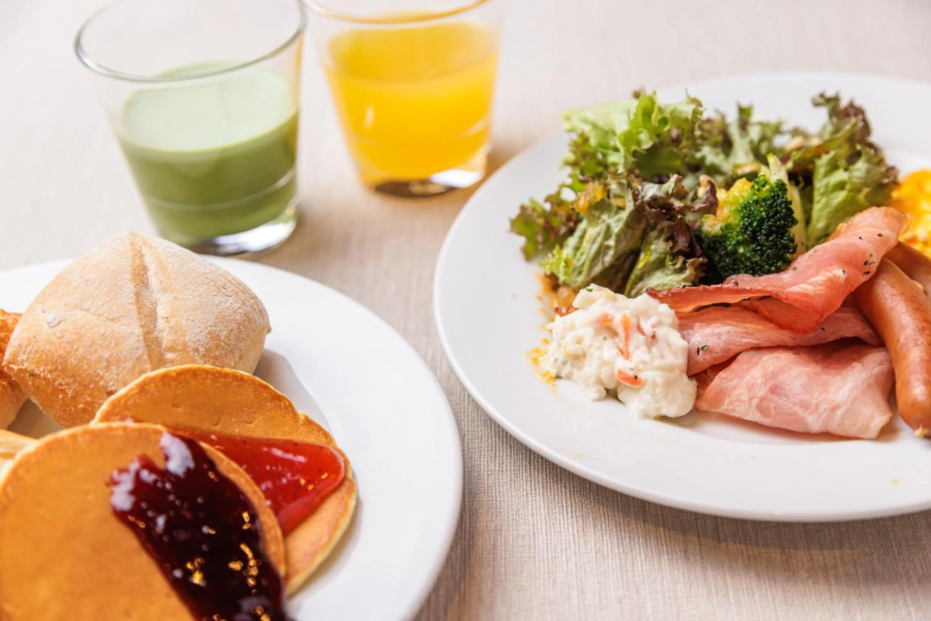 Breakfast in HOTEL AMANEK Asakusa Sakurabashi