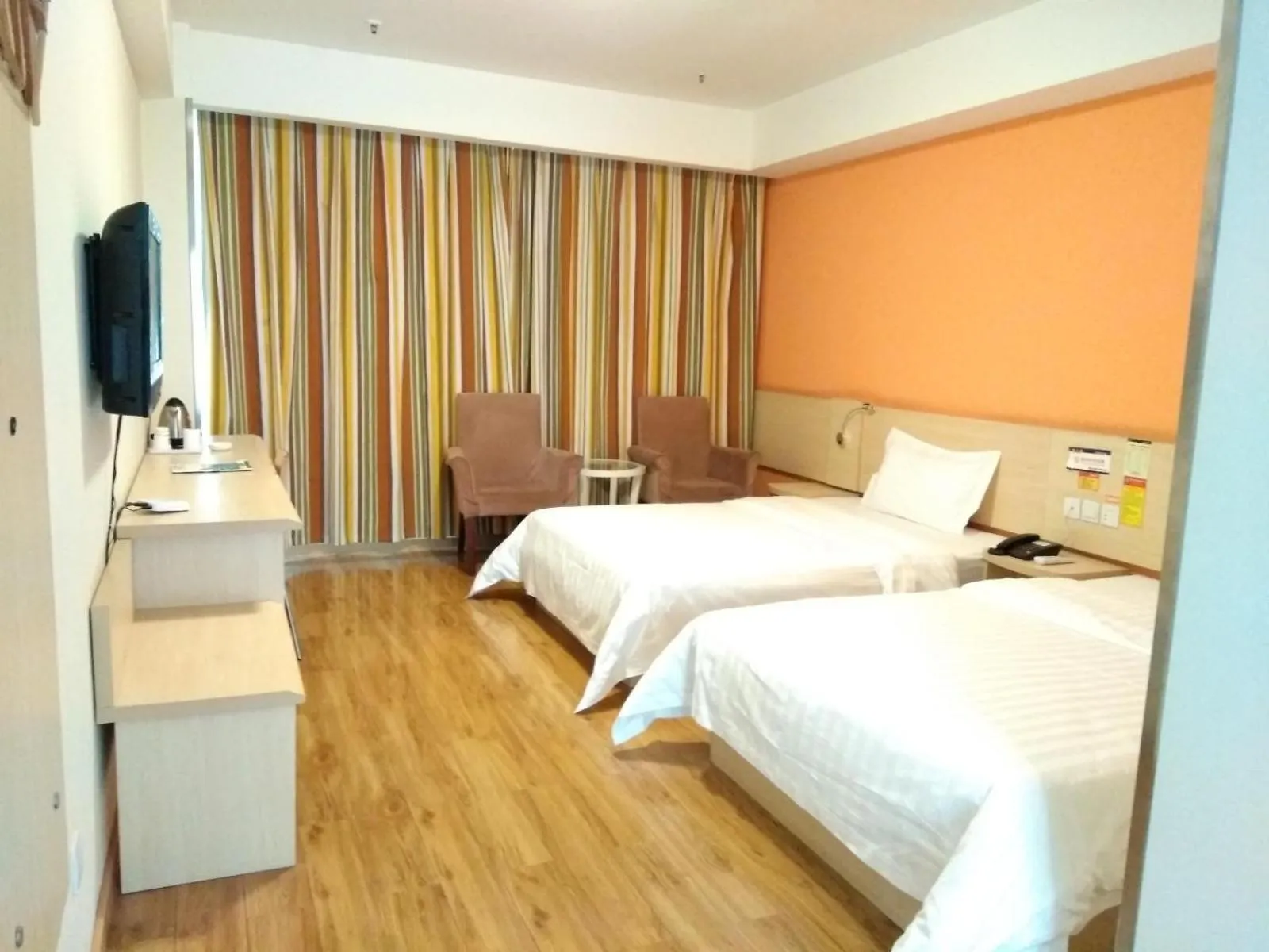 Bed in 7Days Inn Chongqing Wanzhou District Gaosun Pond Chongbai