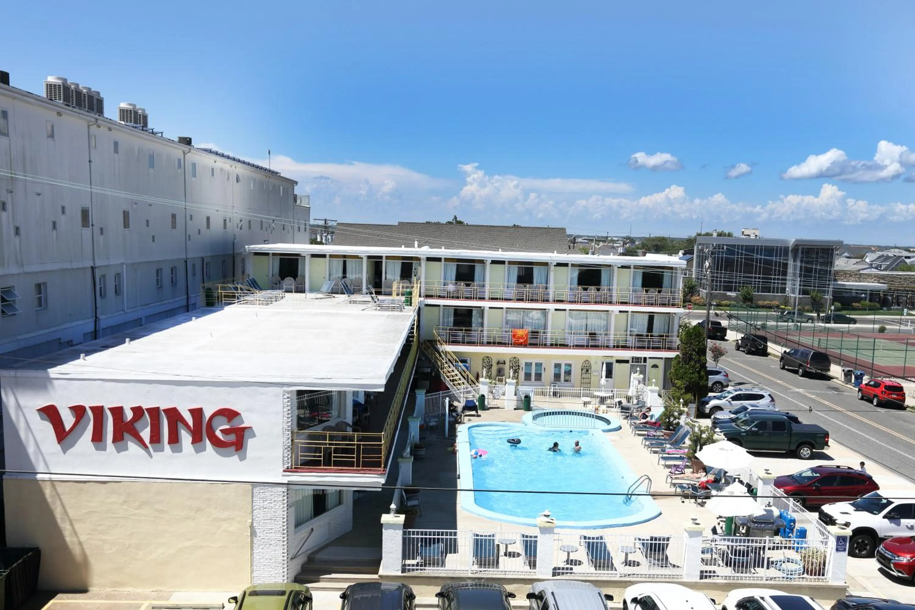 Property building in Viking Motel