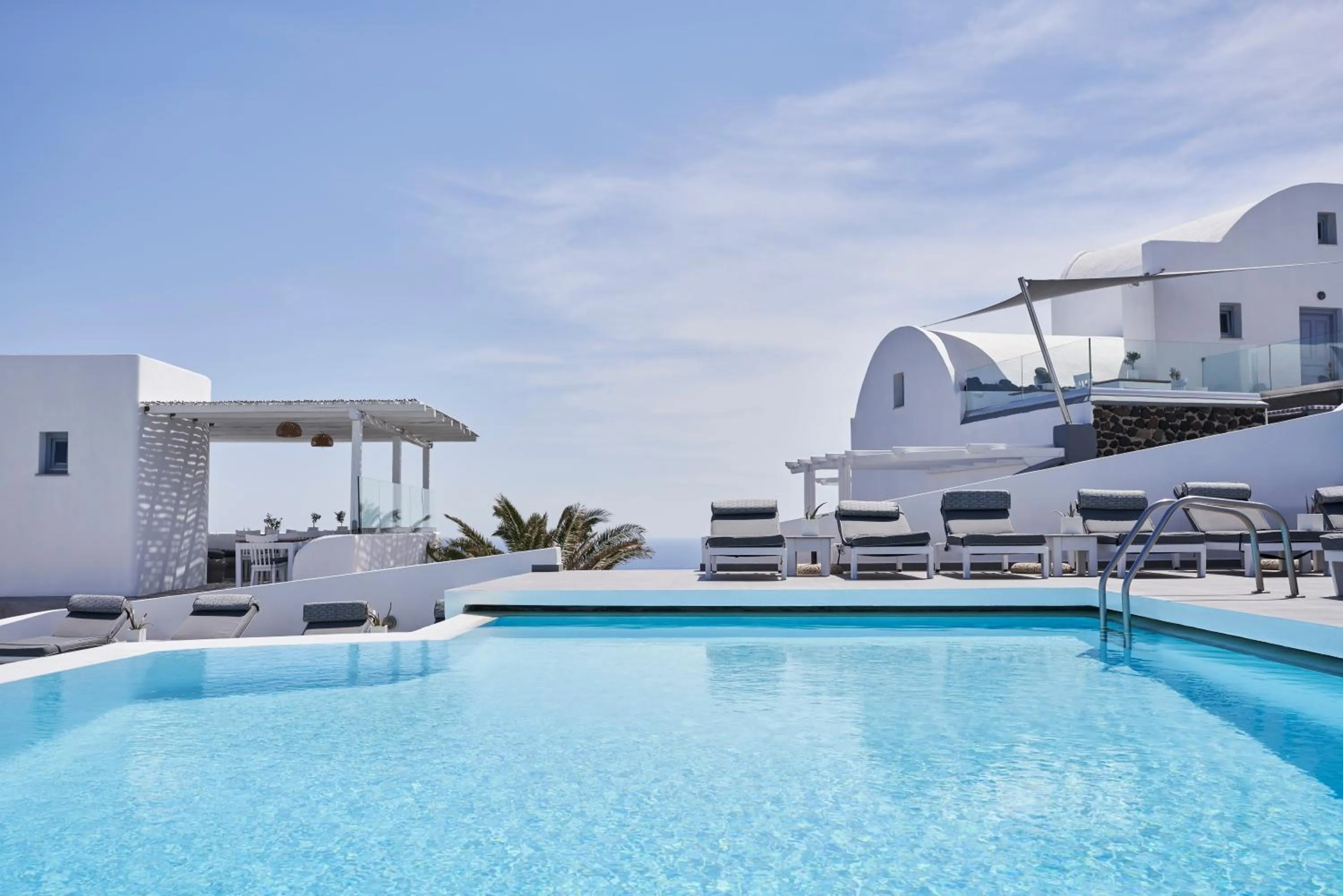 Swimming pool in Apanemo Hotel & Suites