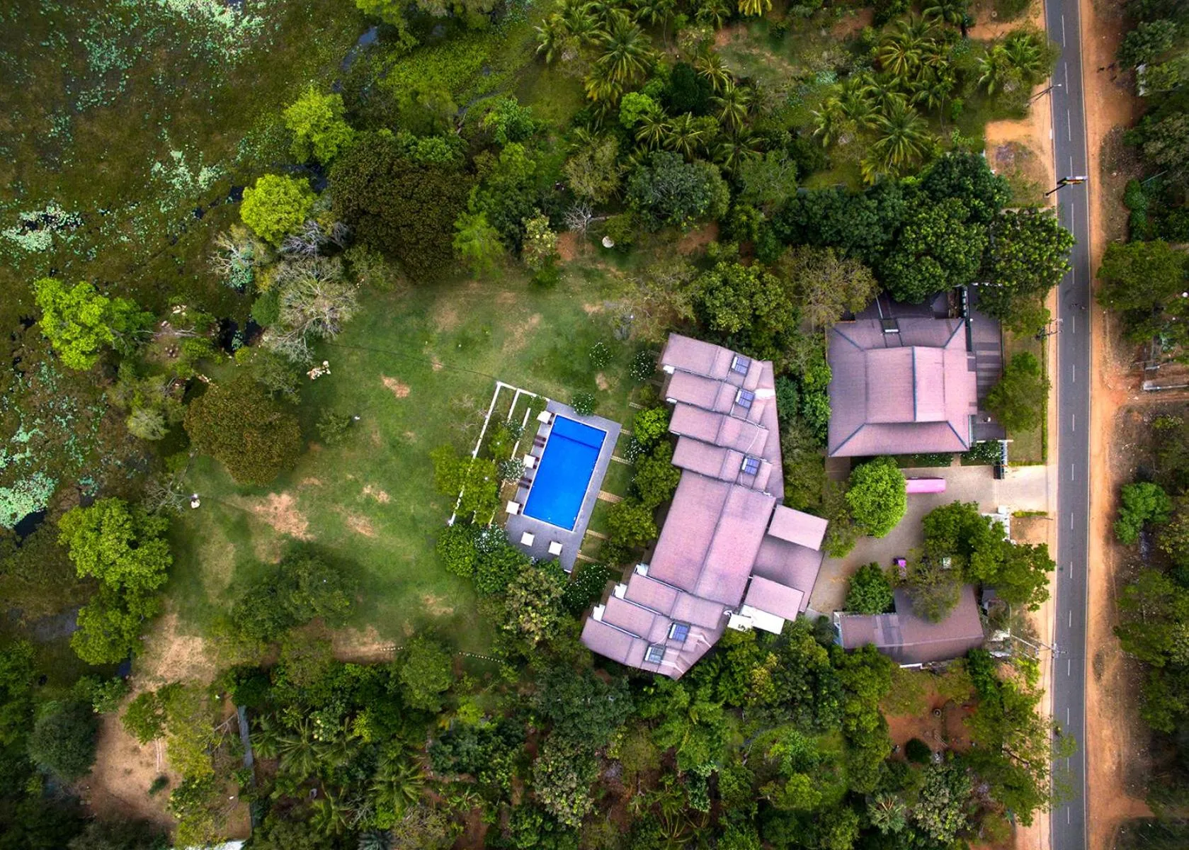 Bird's eye view in Grand Tamarind Lake