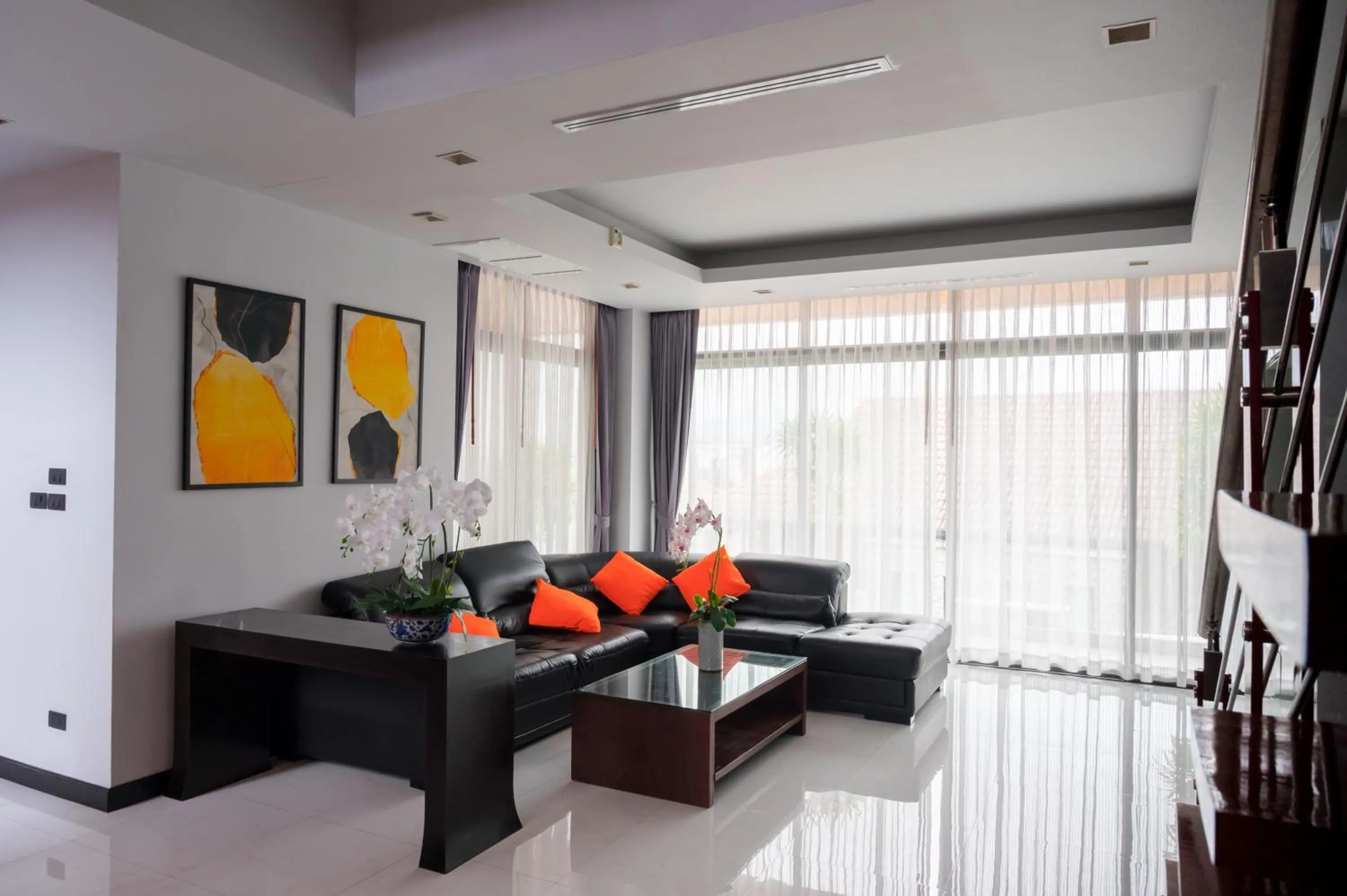 Living room in AQUA Villa Rawai