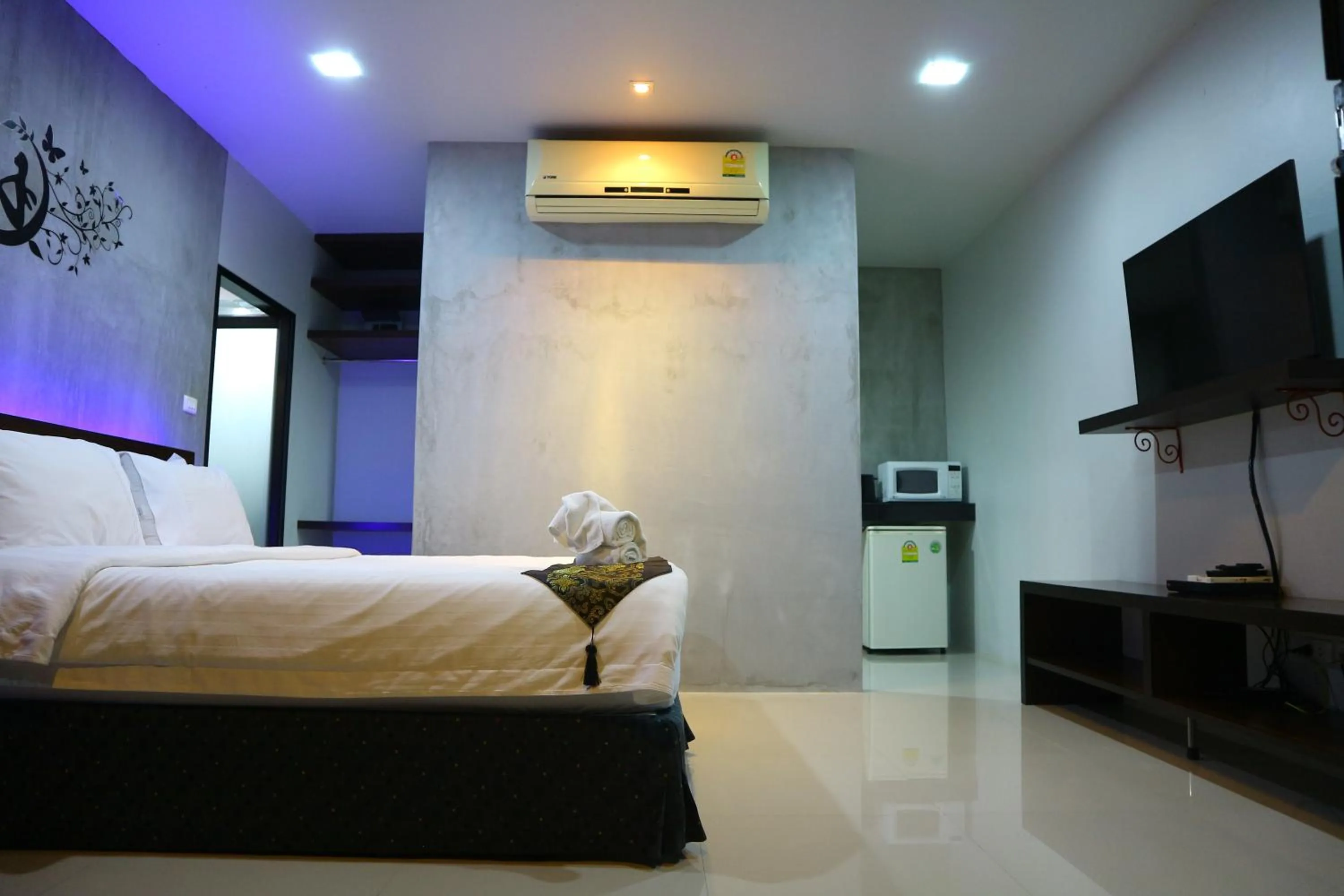 Bed in Baan Norkna Bangtao