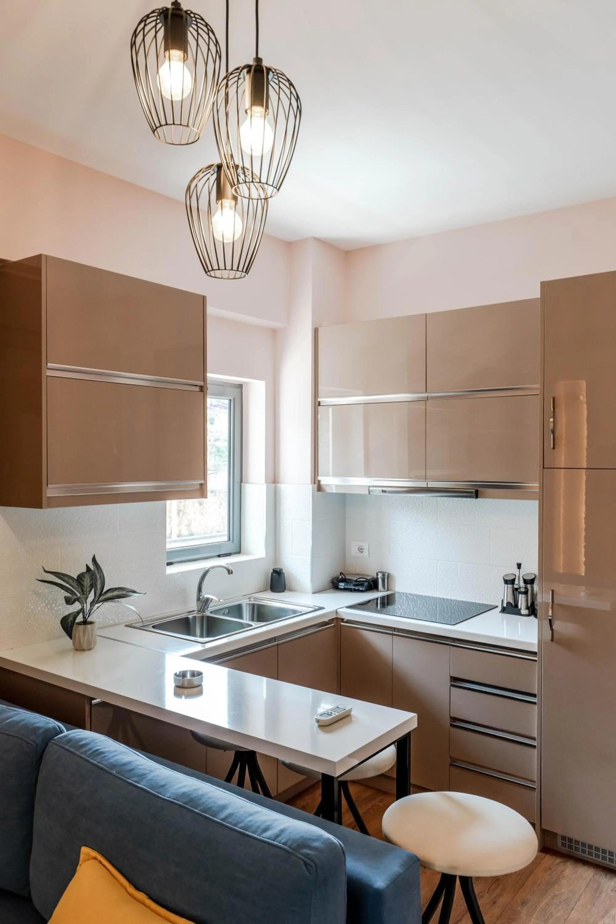 Kitchen or kitchenette in StarLight Apartments 2