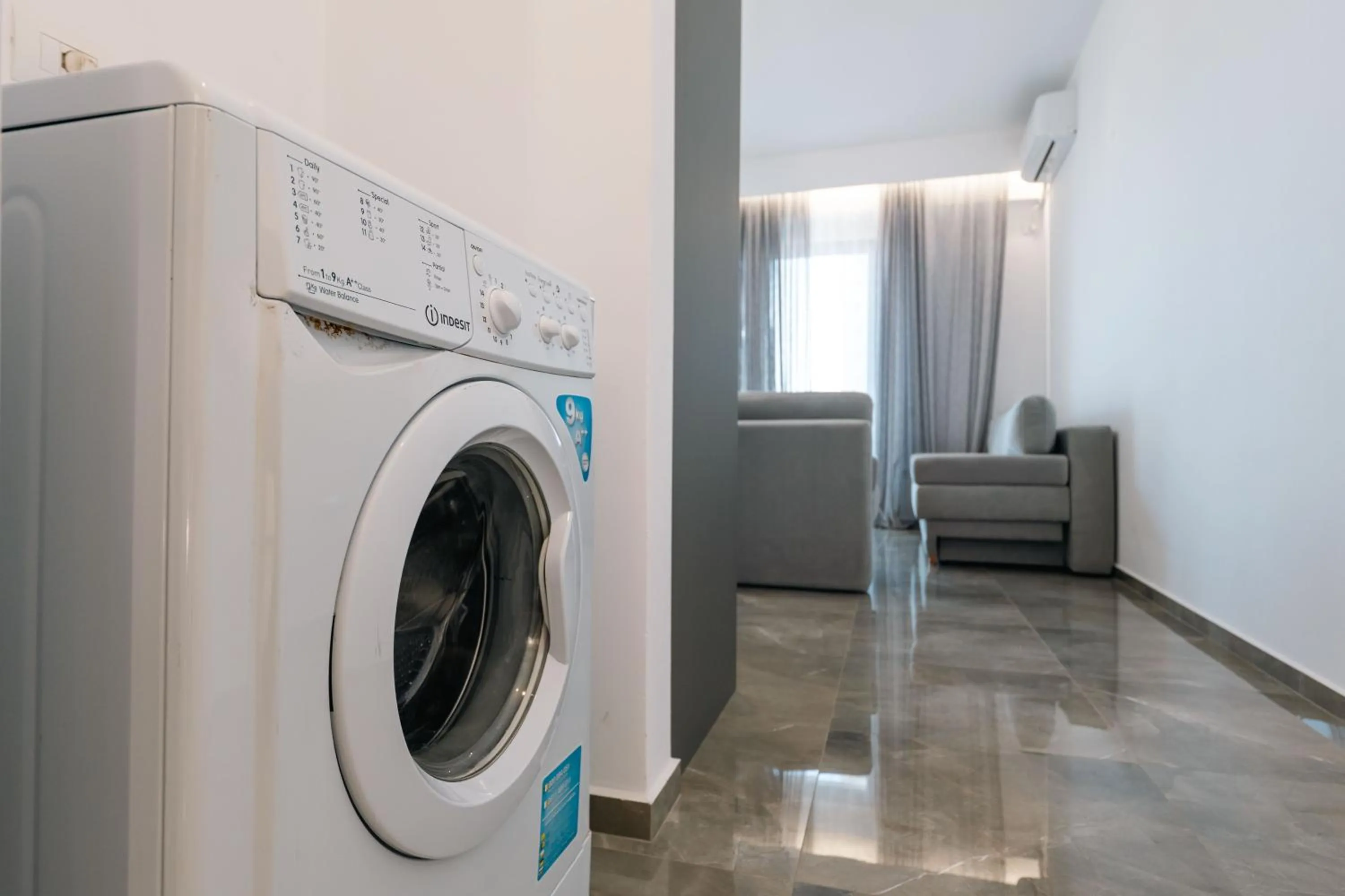 Seating area in StarLight Apartments 2