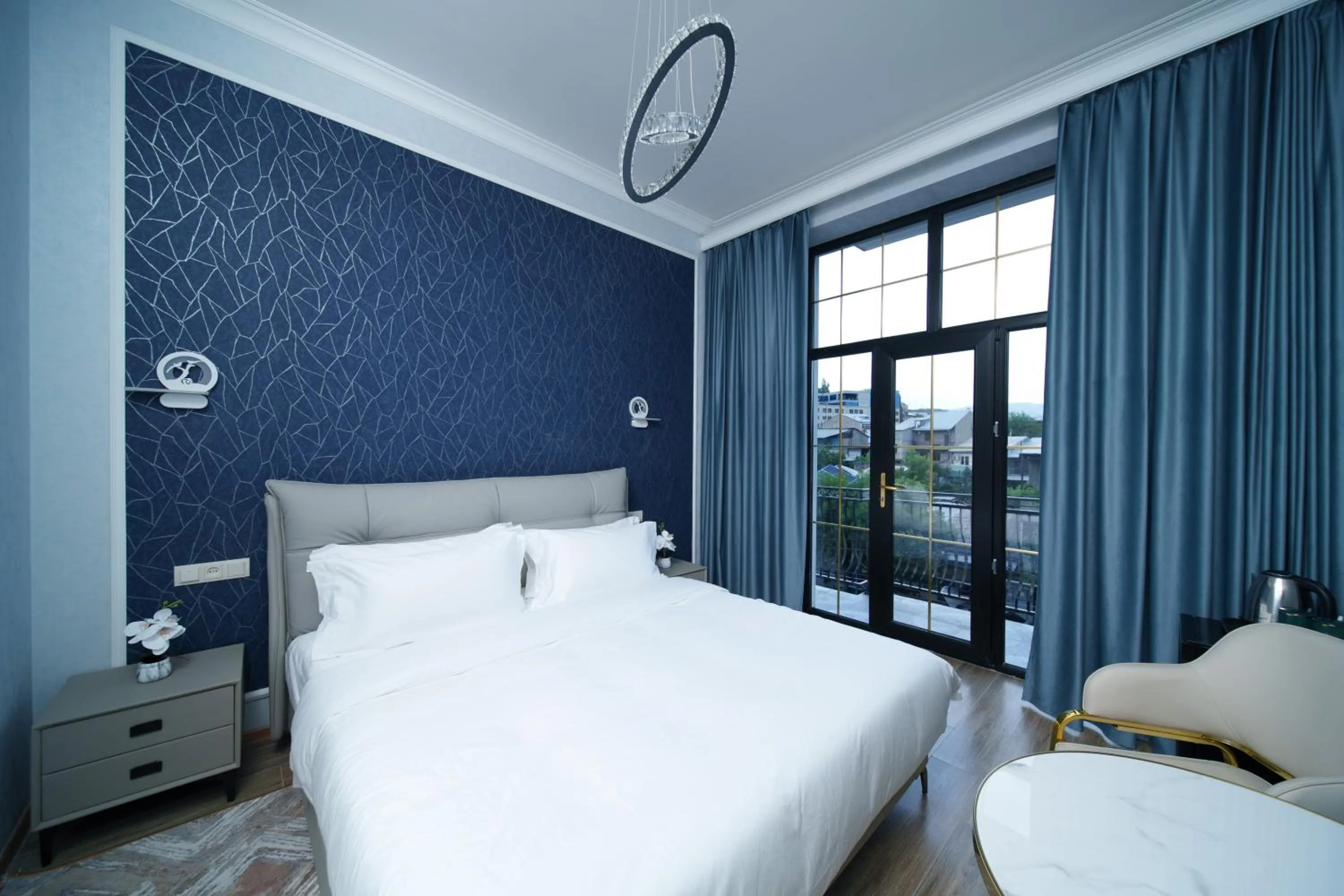 Bed in Emmanuel Hotel Yerevan