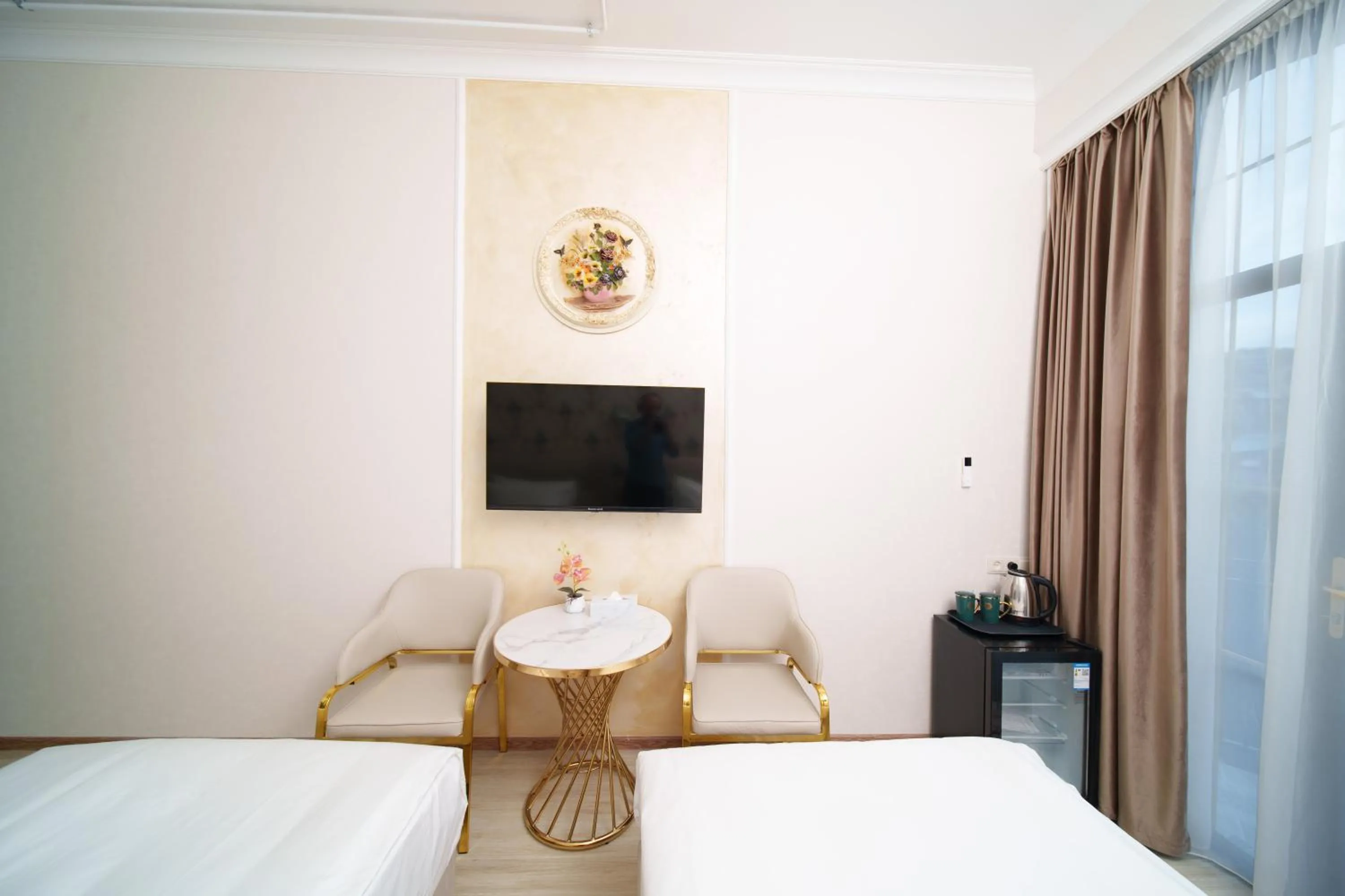 Bed in Emmanuel Hotel Yerevan