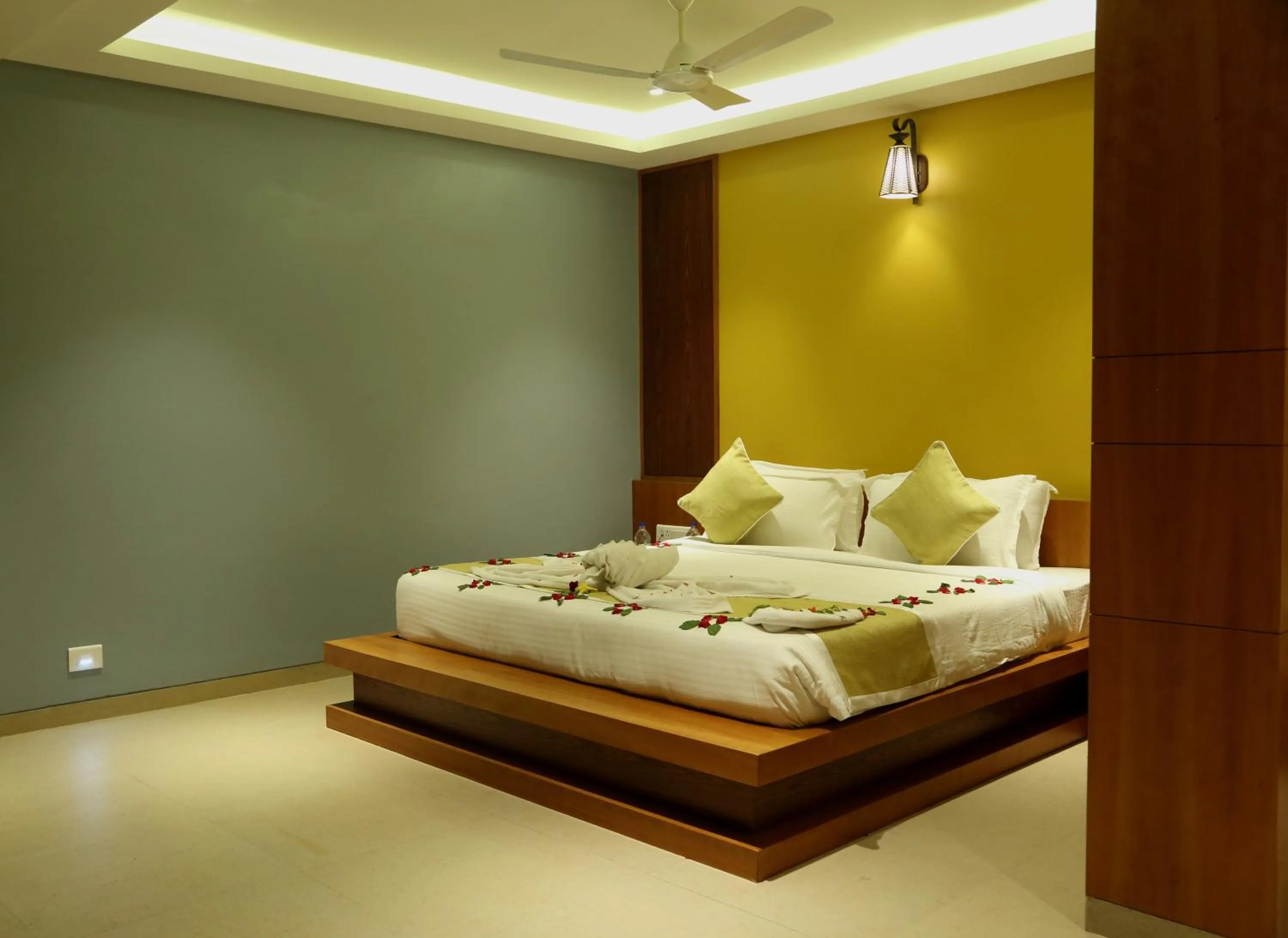 Bed in Shamrock Greens by Jardin Hotels
