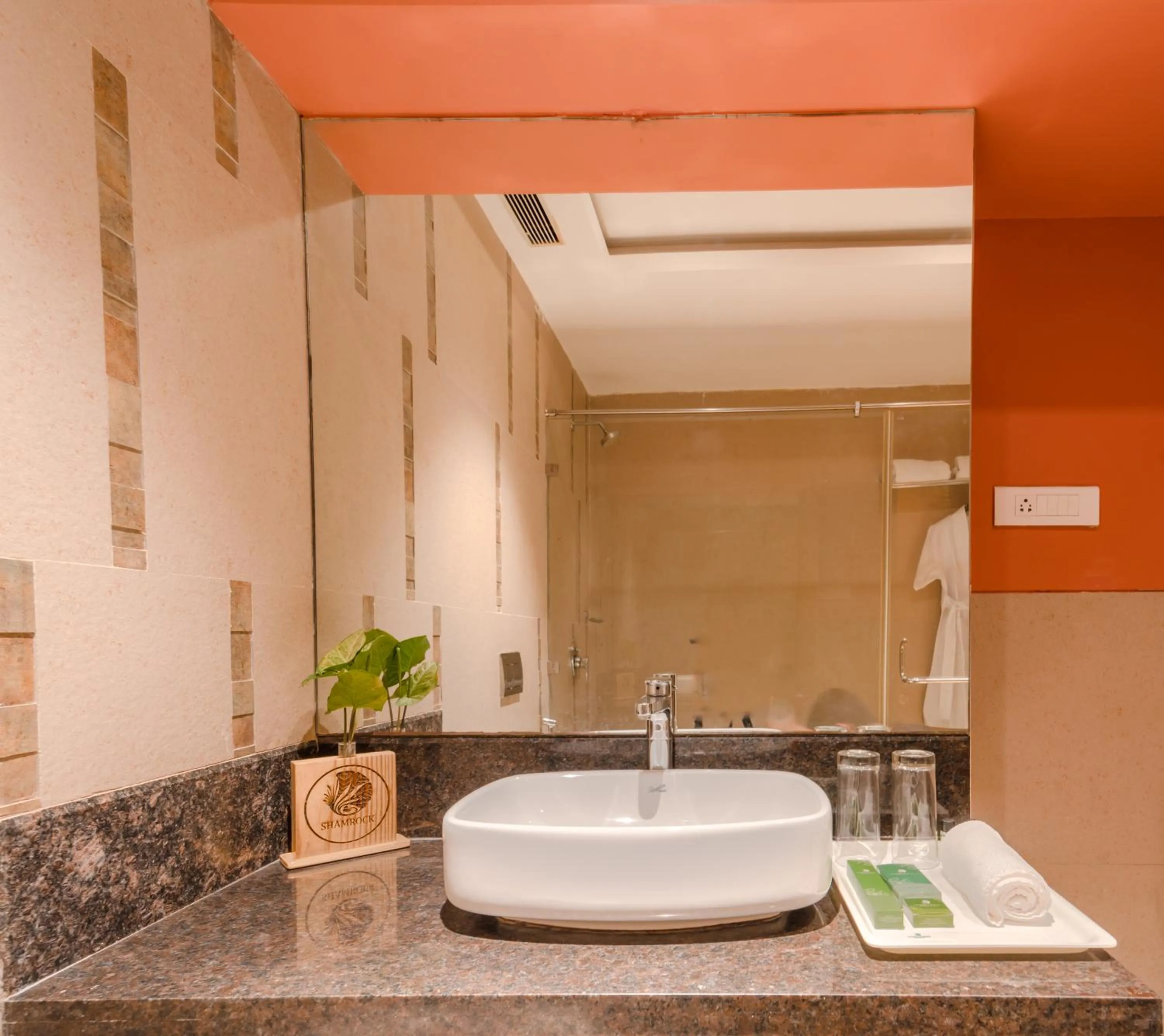 Bathroom in Shamrock Greens by Jardin Hotels