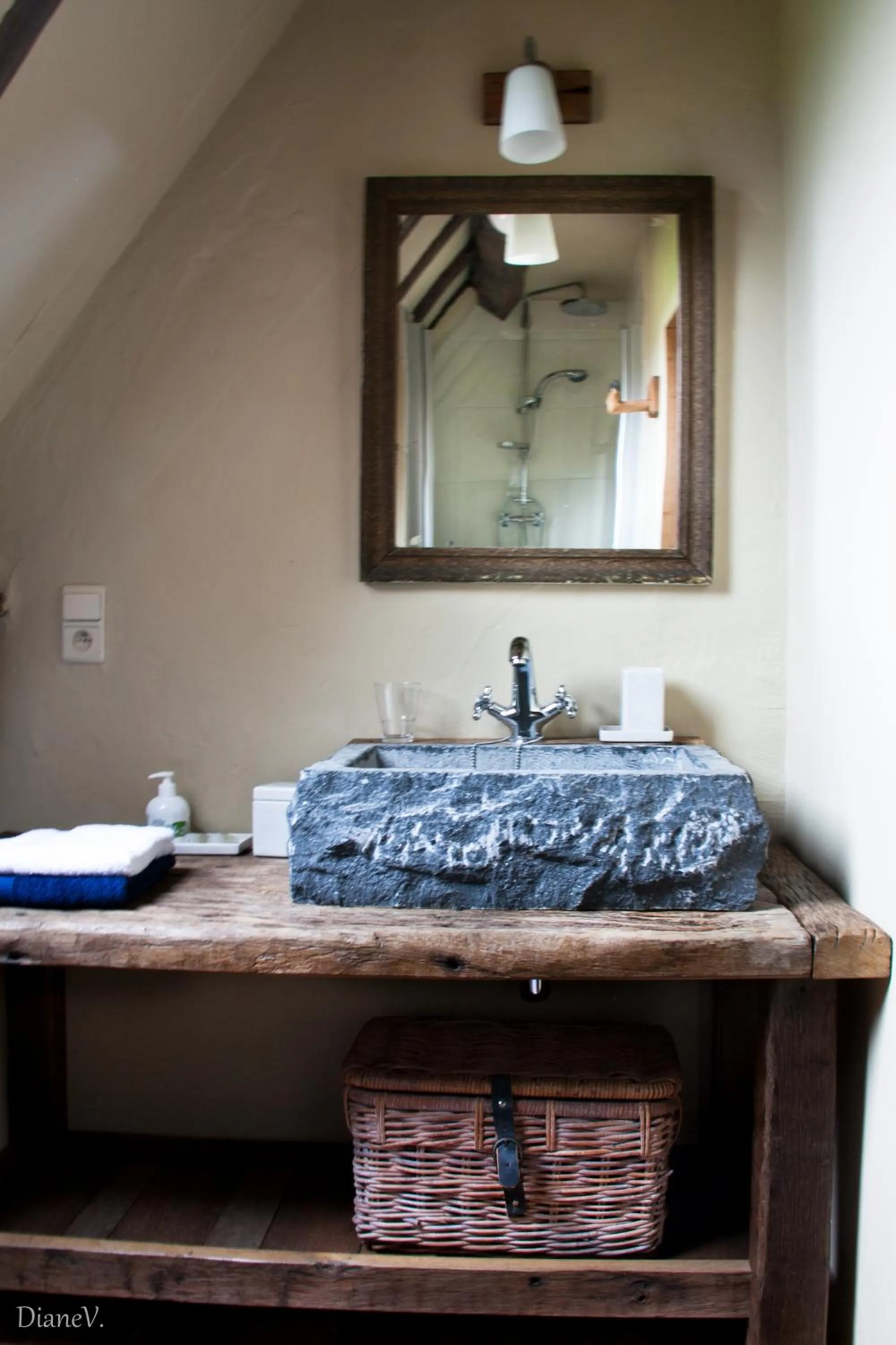 Bathroom in Gastenlogies Blauwe Schaap