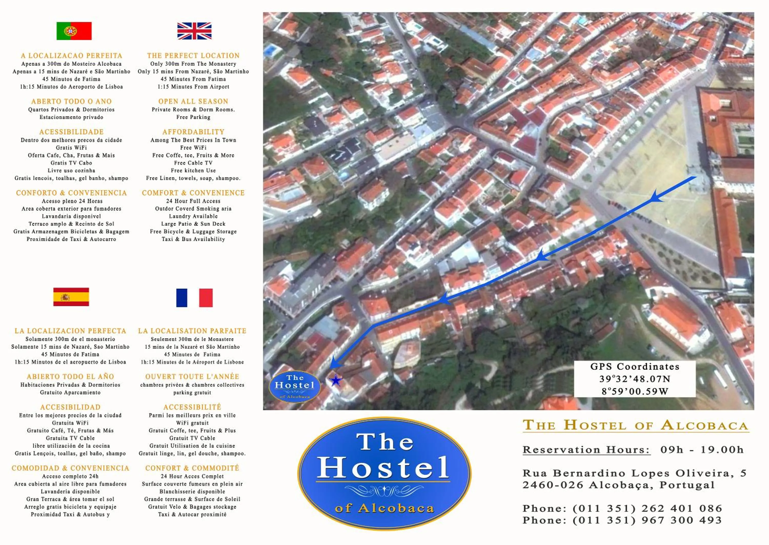 Neighbourhood in Guesthouse of Alcobaça