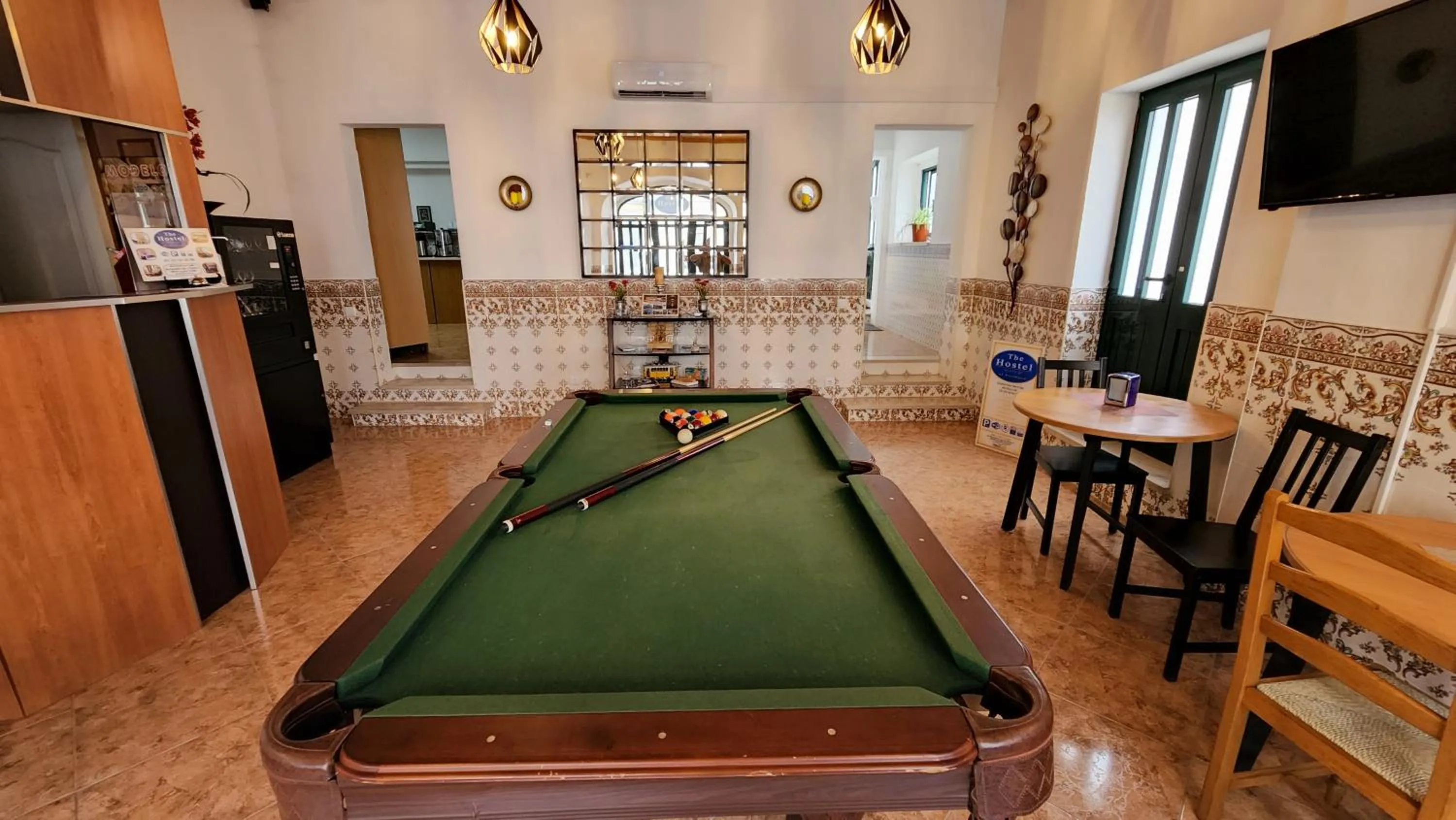 Billiard in Guesthouse of Alcobaça