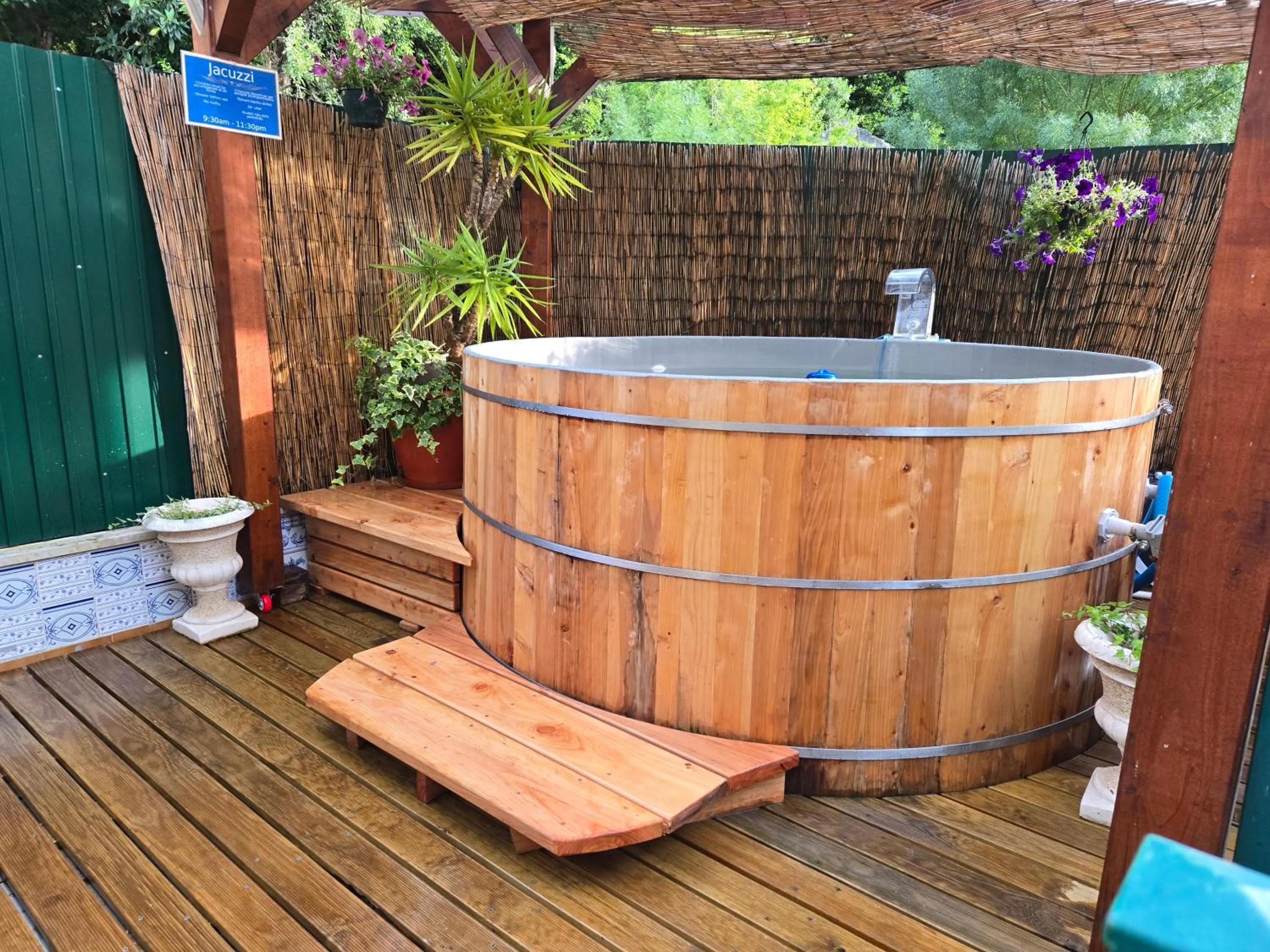 Patio in Guesthouse of Alcobaça