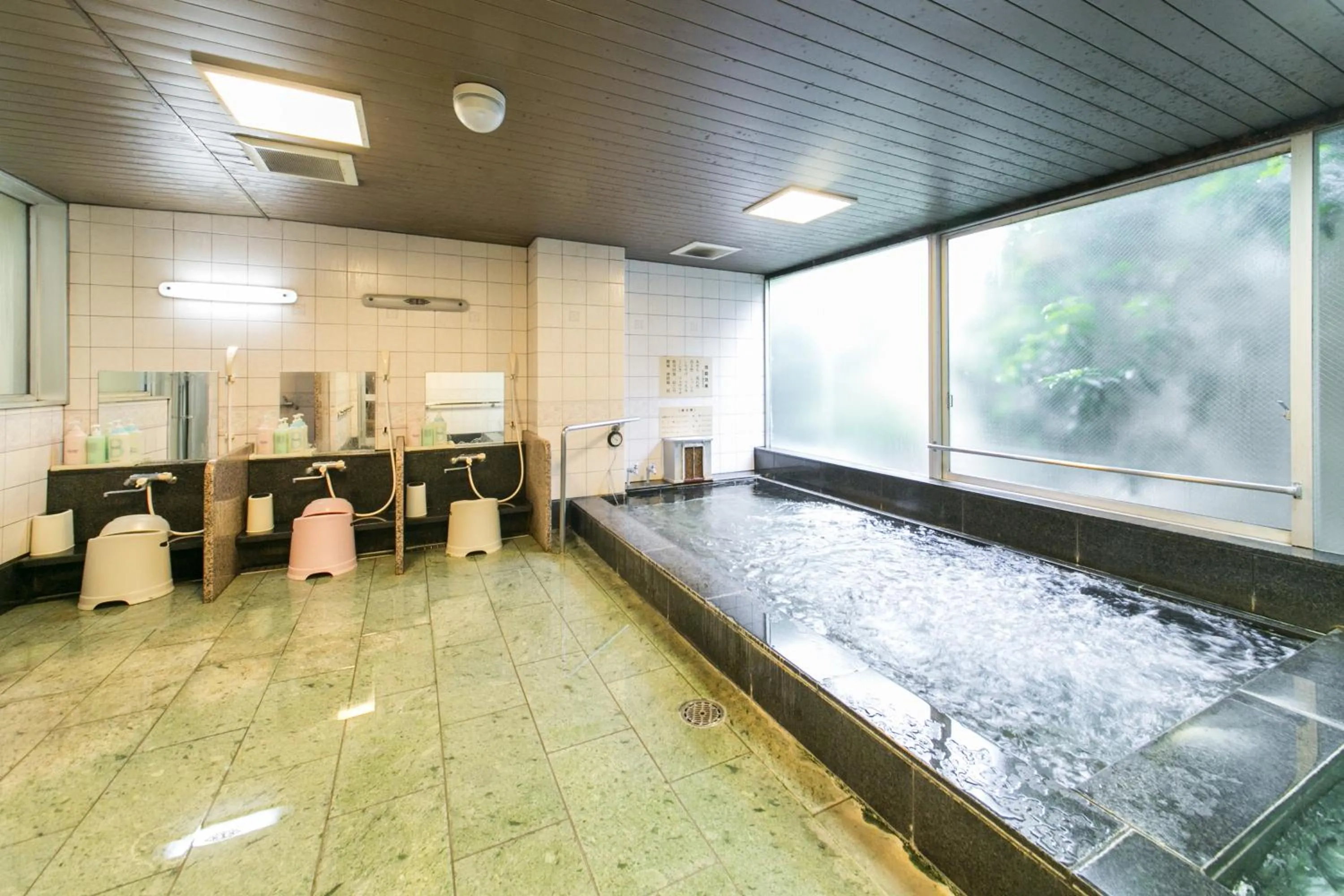 Hot Spring Bath in Hotel Crystal Palace