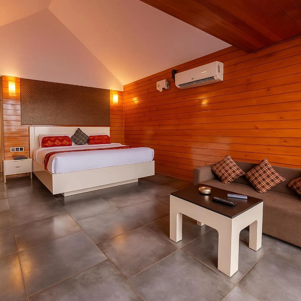 Photo of the whole room, Bed in Rumourss Sky Villa & Resort