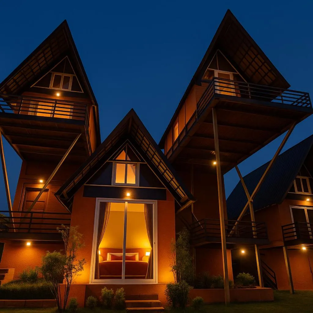 Property building in Rumourss Sky Villa & Resort