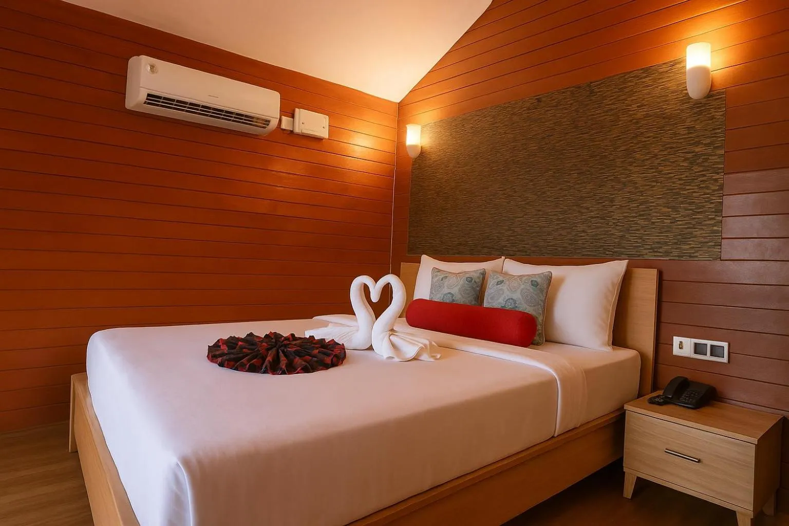 Bedroom, Bed in Rumourss Sky Villa & Resort